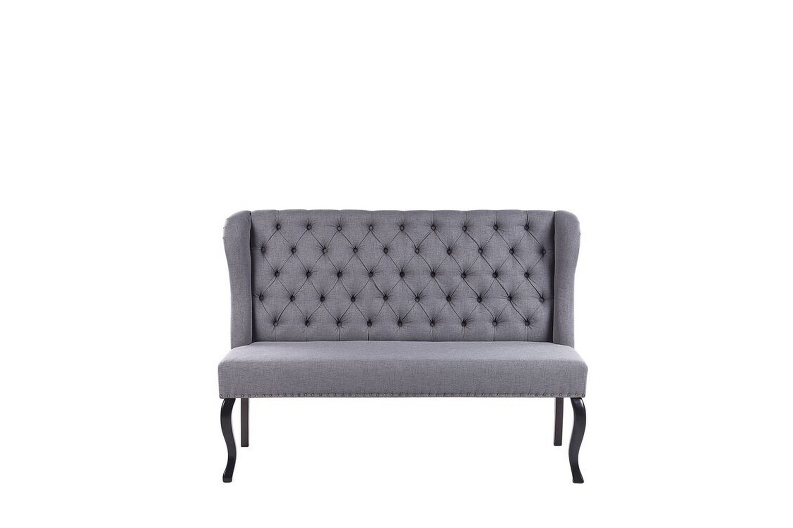 2-sits Soffa Lutnes Mörkgrå
