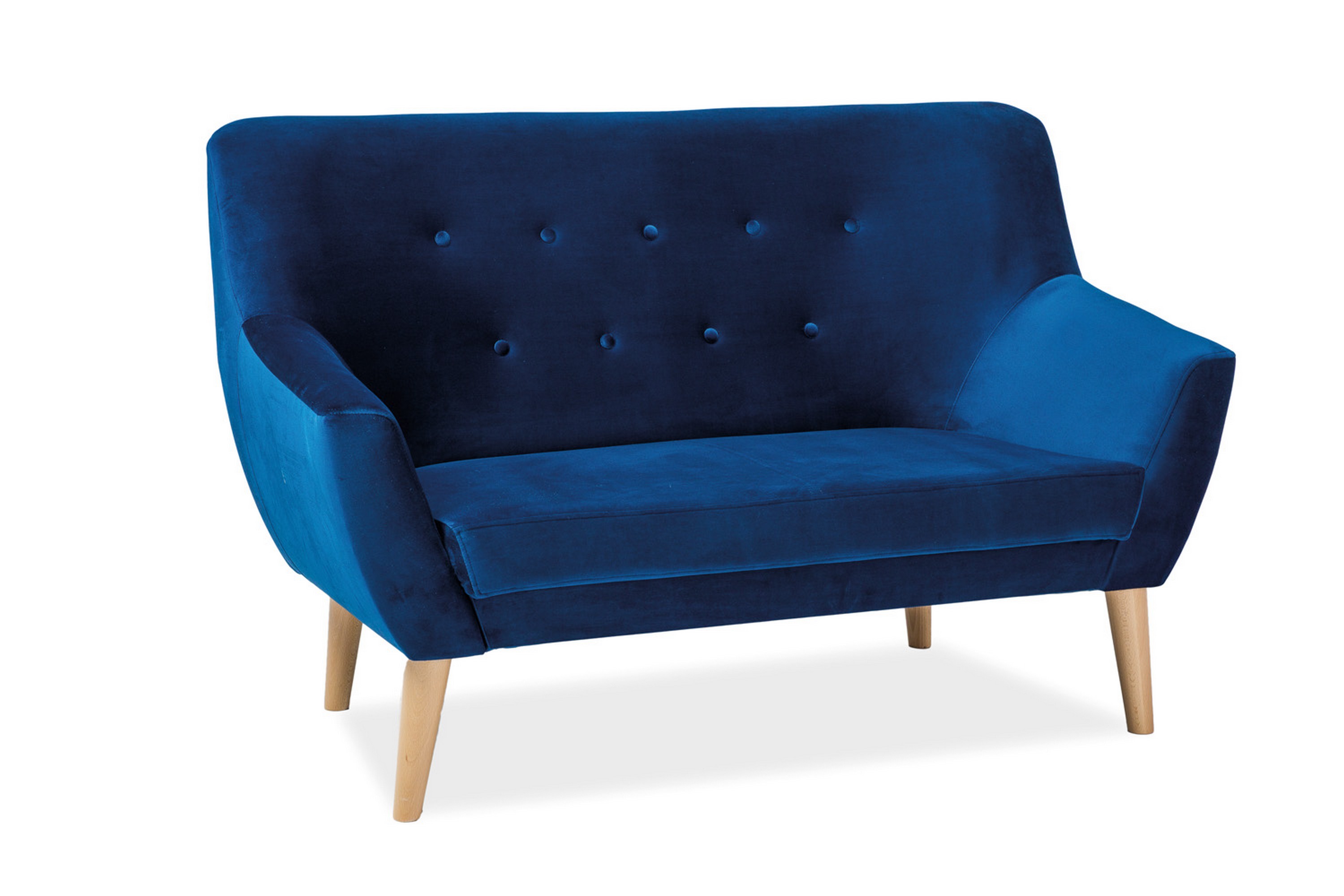 2-sits Soffa Majstad BlåBokträ