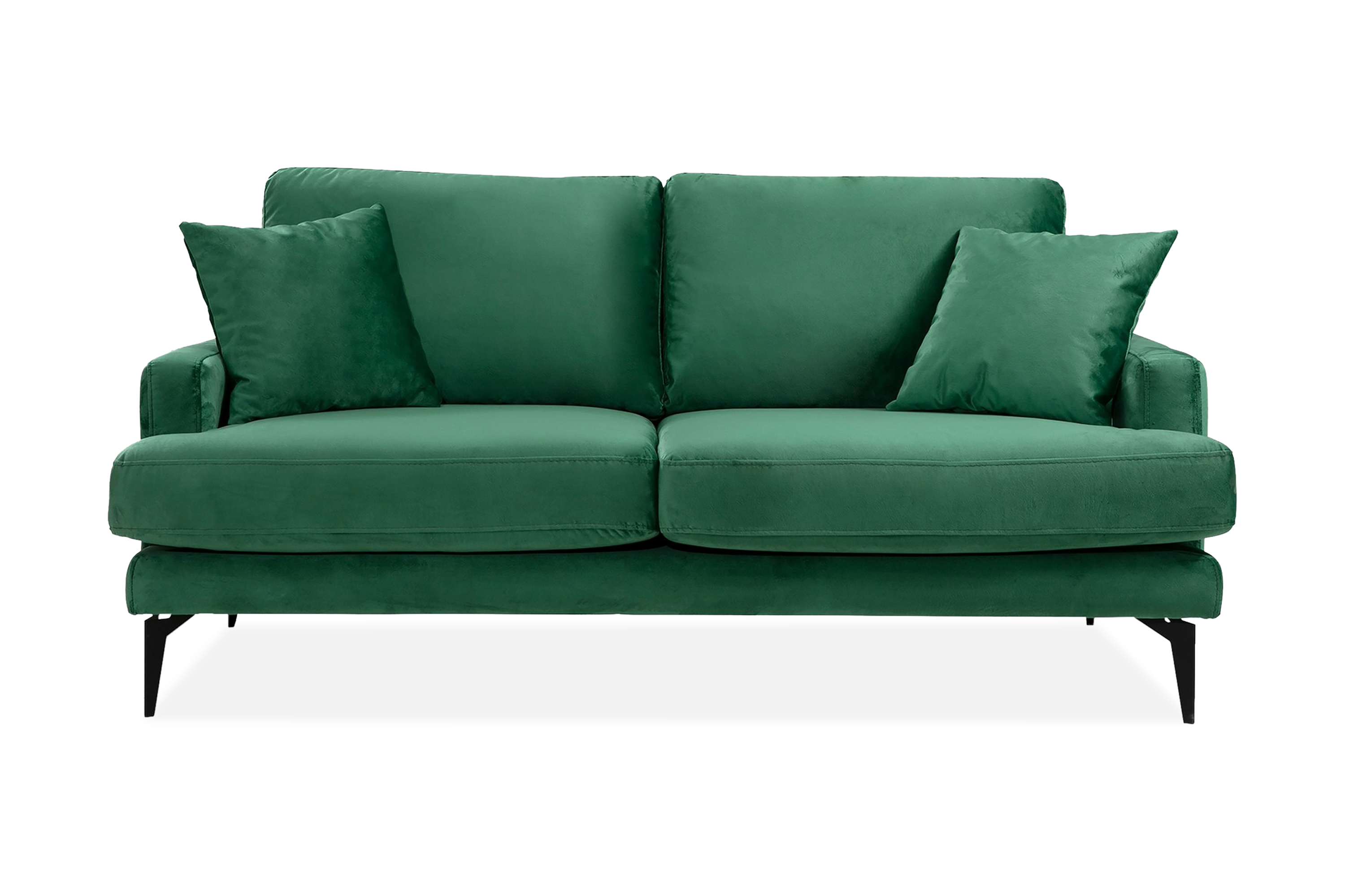 2-sits Soffa Naiomy Grön/Svart