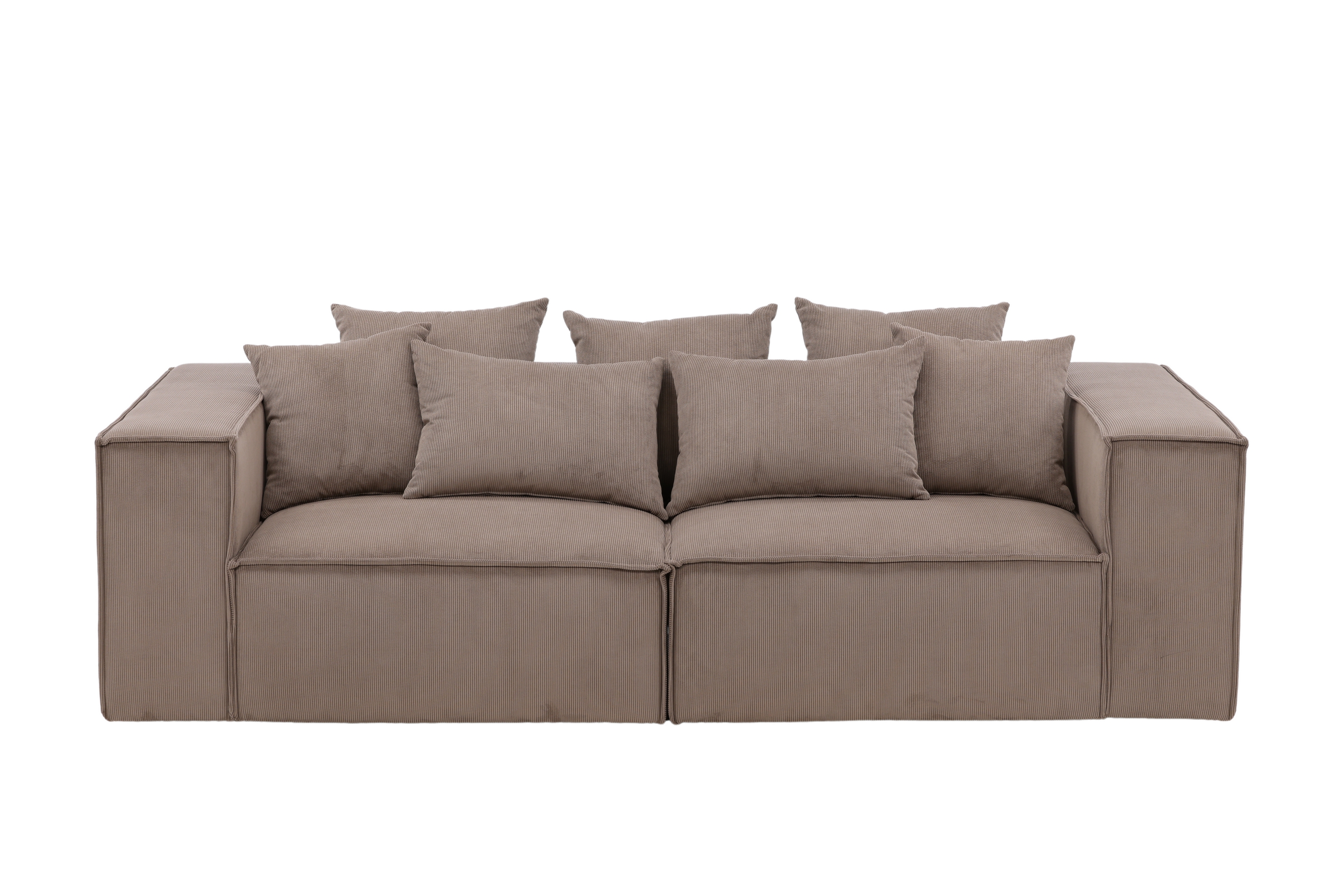 Gillholmen Soffa 2-sits Svart/Brun