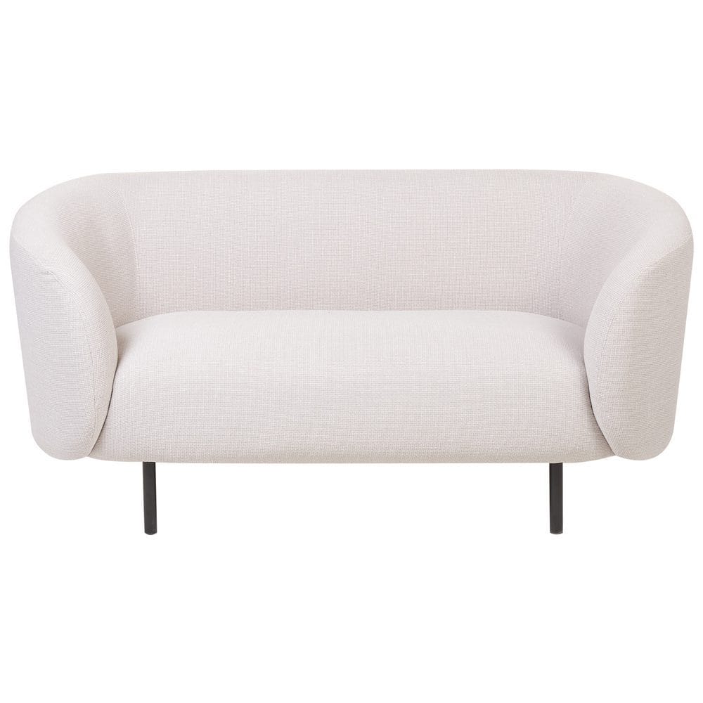 2-sits soffa Loen - Beige, svart