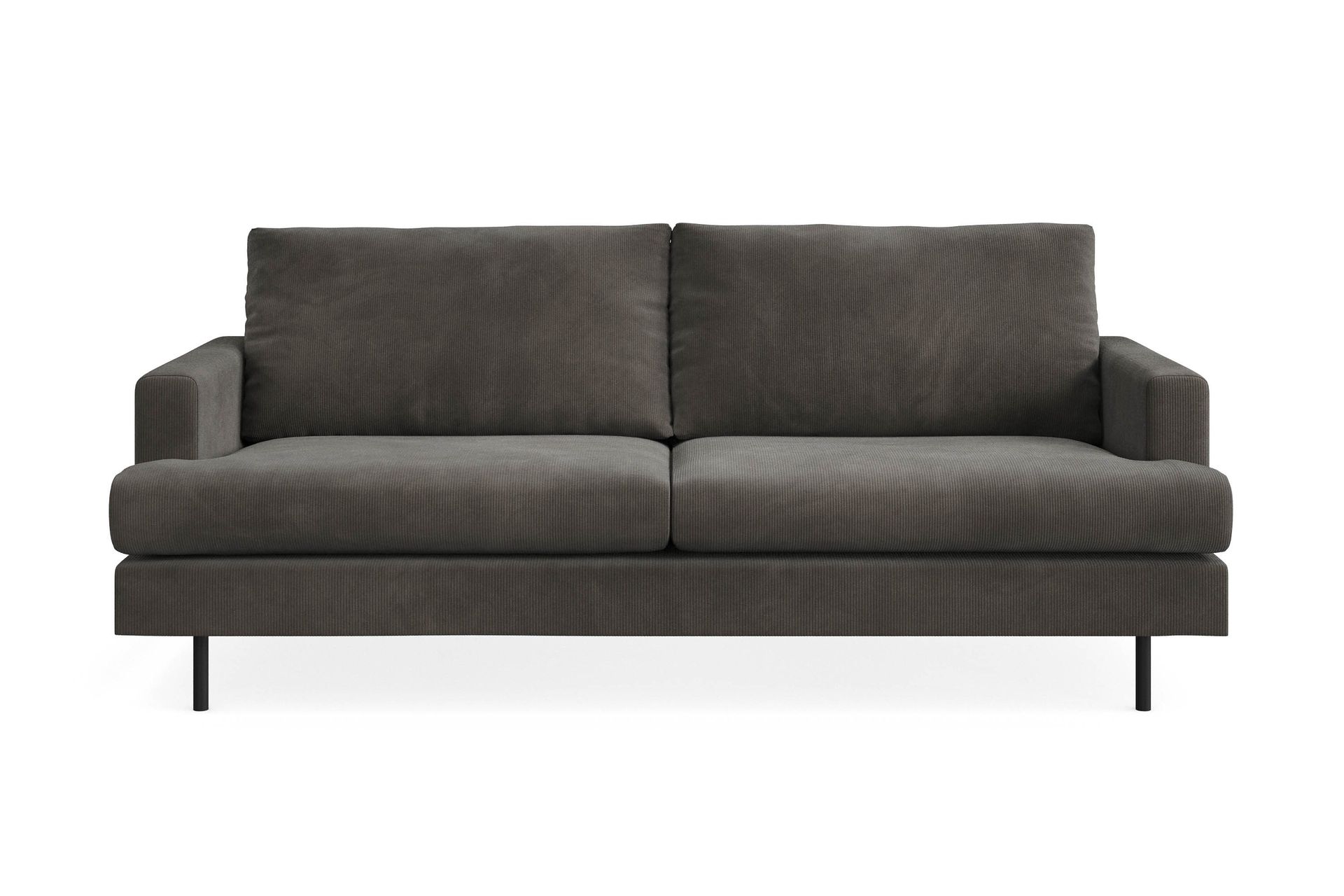 Menard Compact 3-sits Manchestersoffa - M&ouml;rkgr&aring;