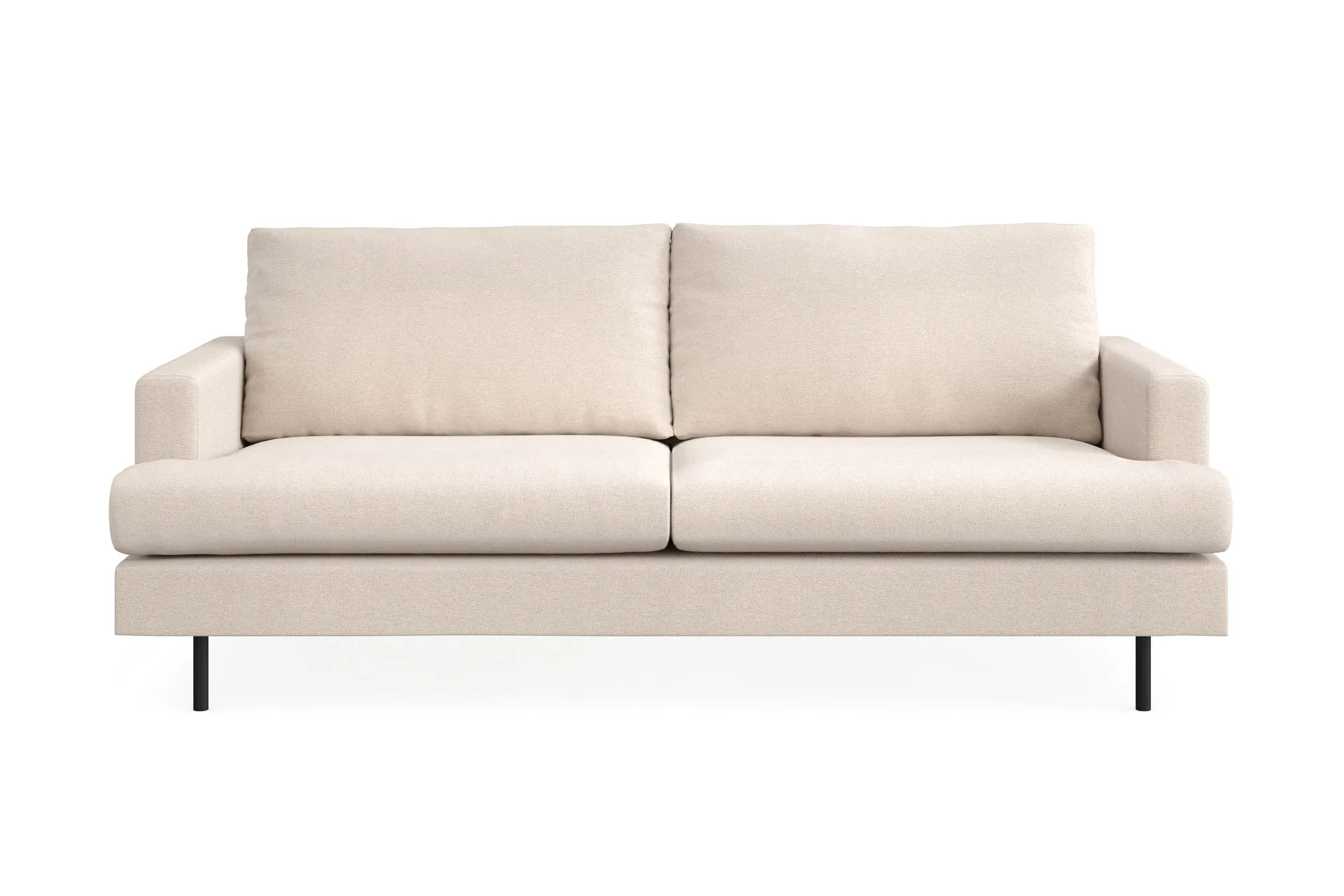 Menard Compact 3-sits Tygsoffa - Beige