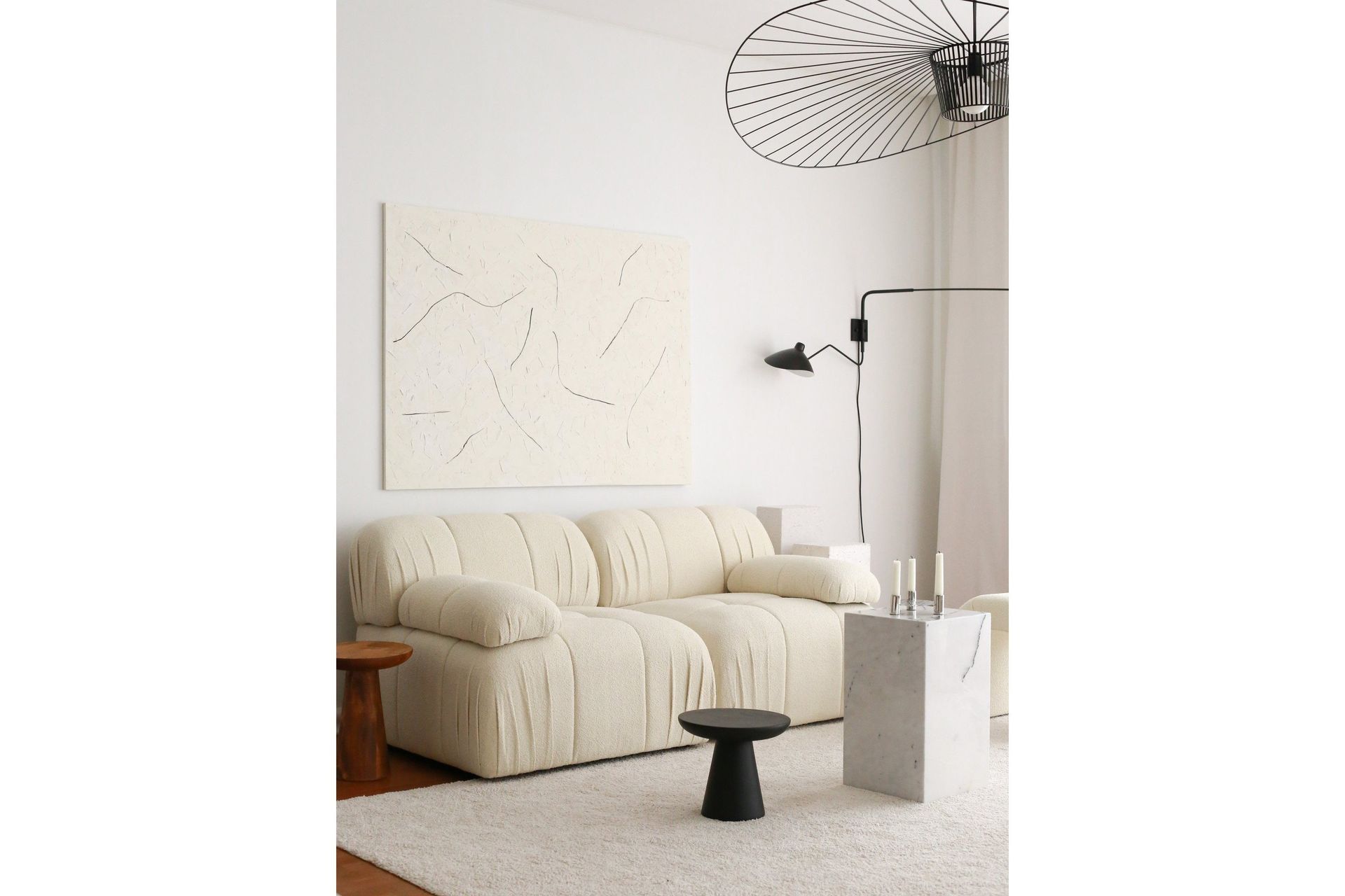 Murum Soffa 2-sits - Vit