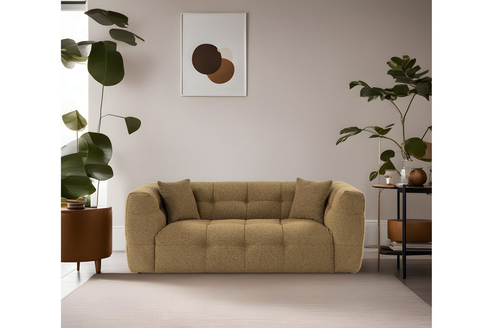 Octavian Soffa 2-sits - Khaki