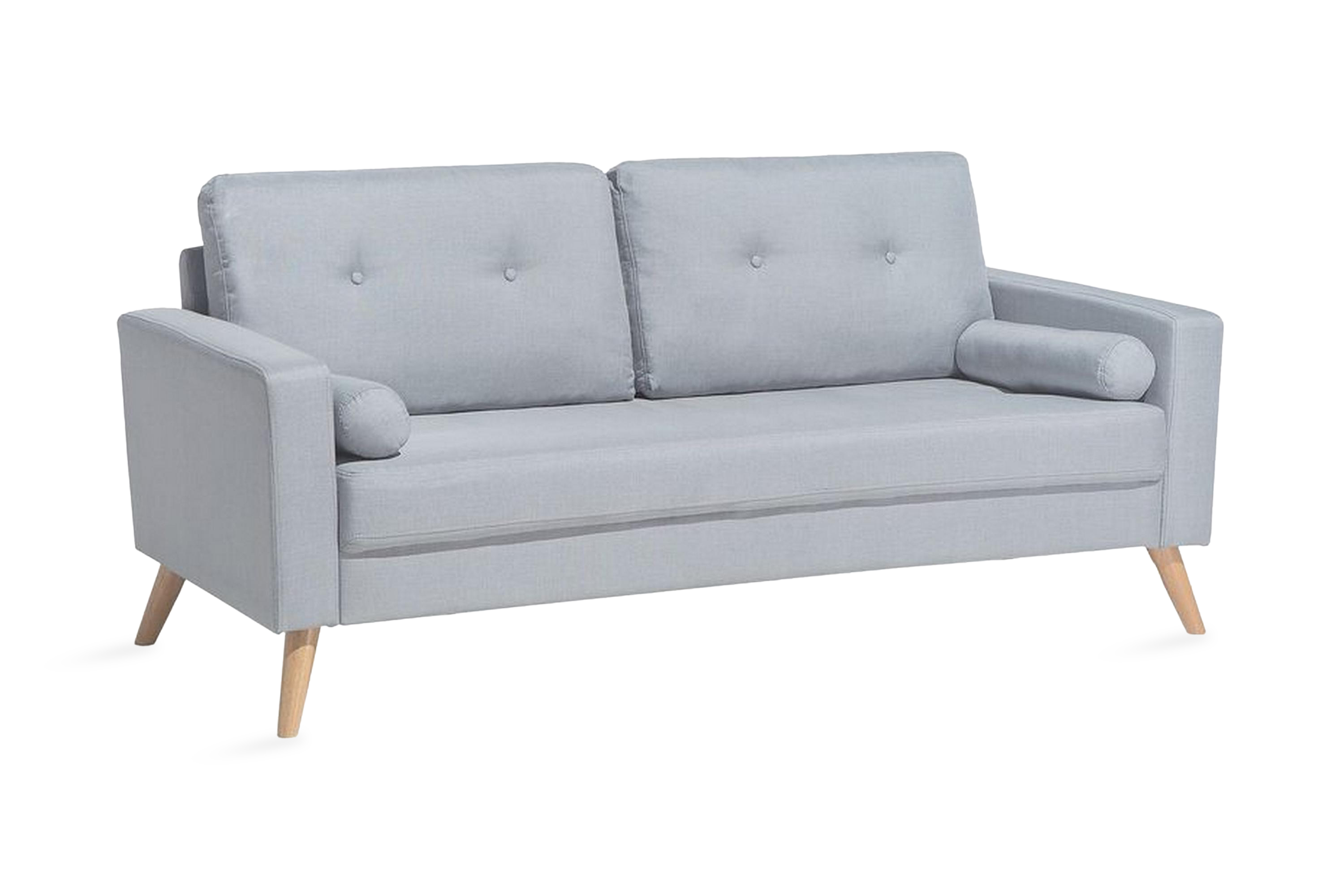 Soffa 2 Sits Kalmar GråVit