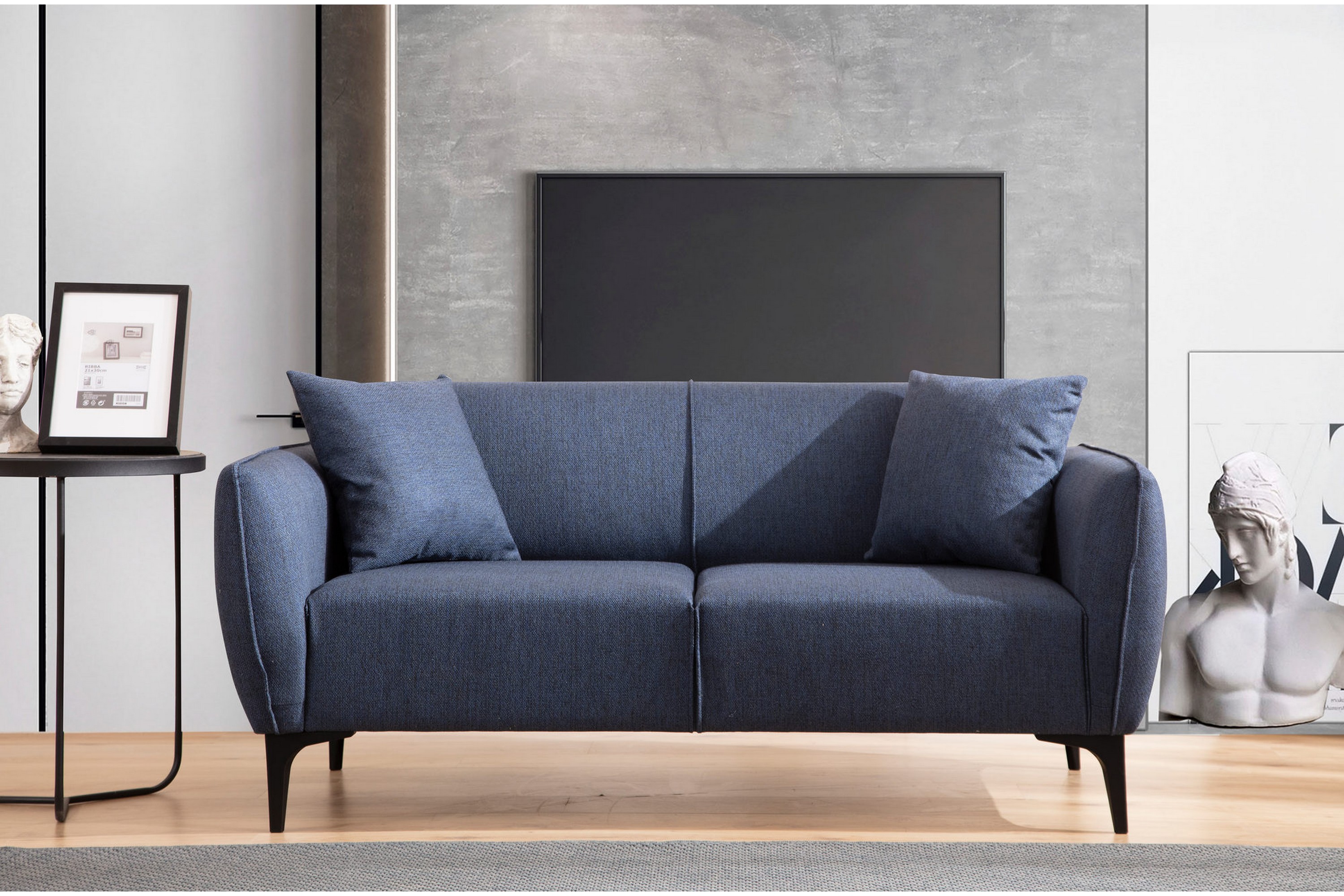 Soffa 2-sits Wangaratta Blå