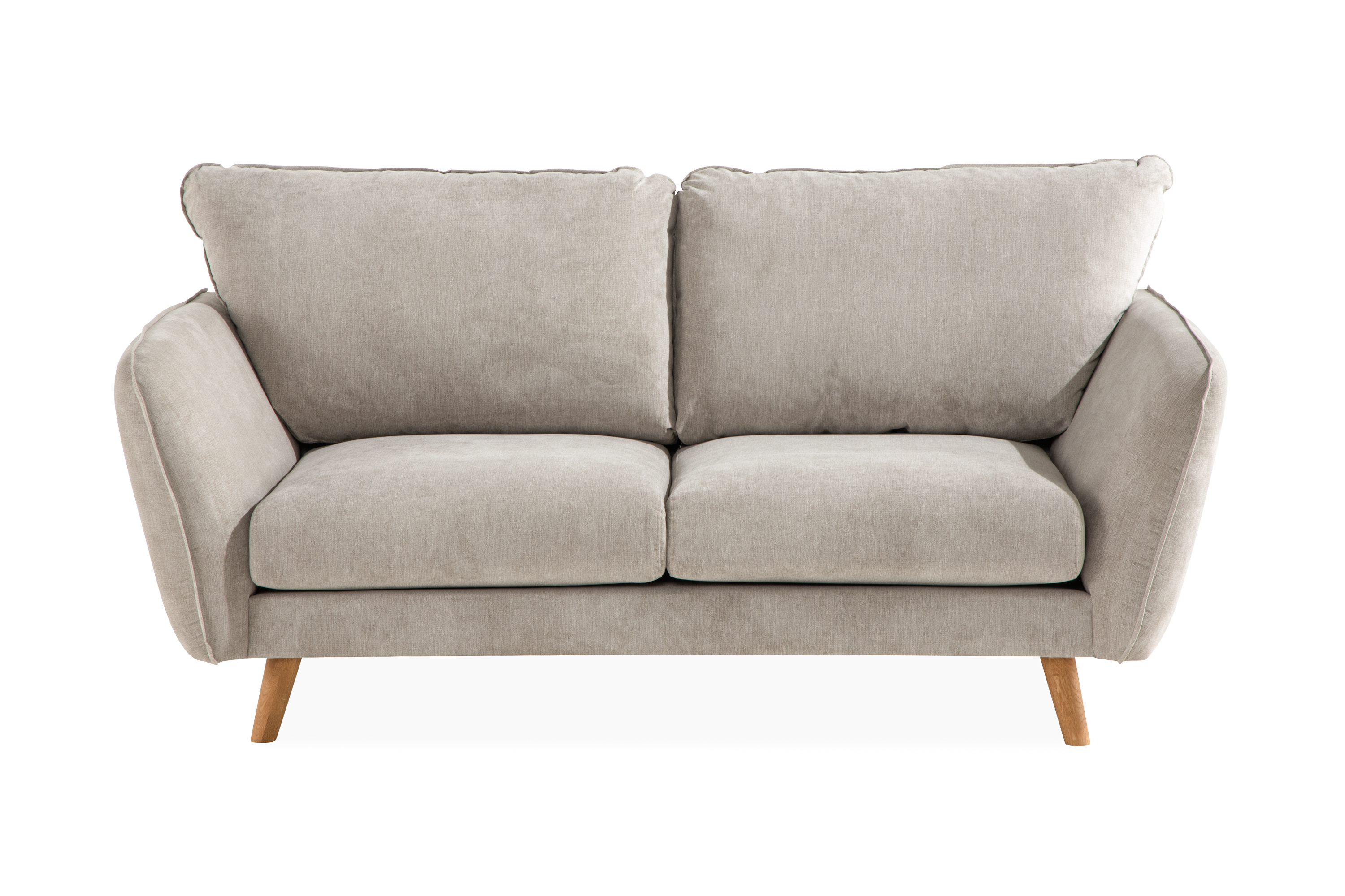 Trend Lyx 2-sits Tygsoffa Beige