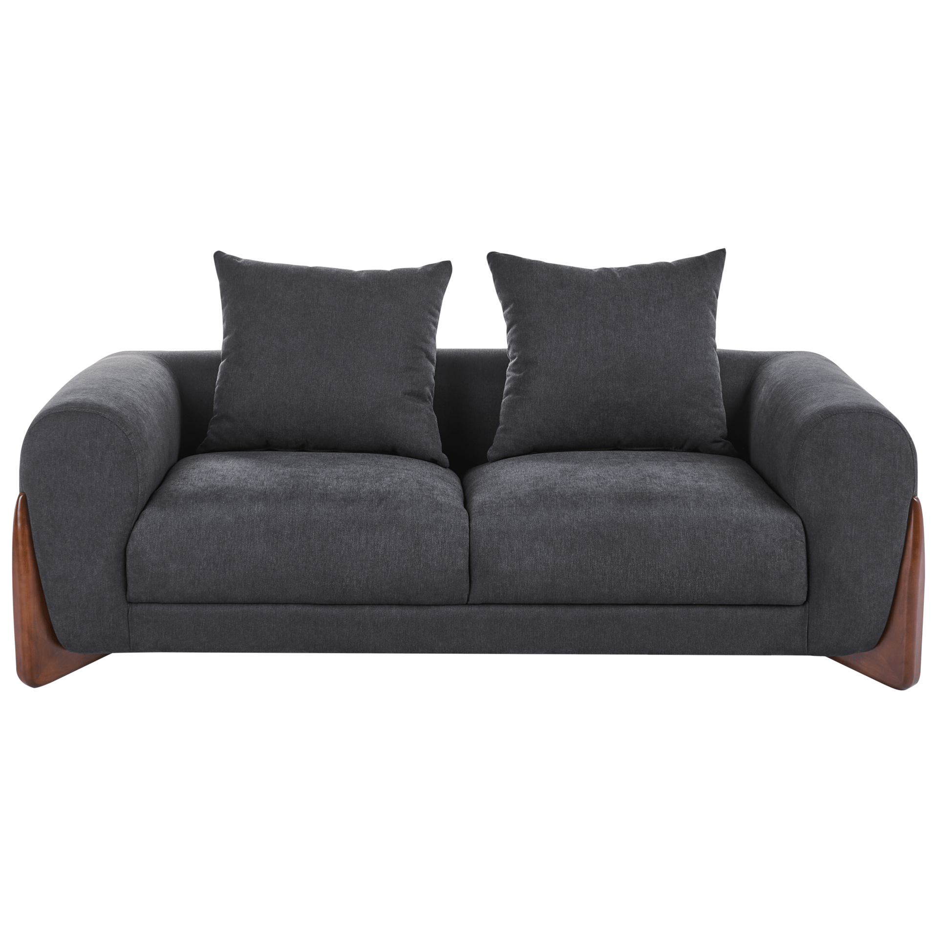2-sits soffa Vinliden - Mörkgrå