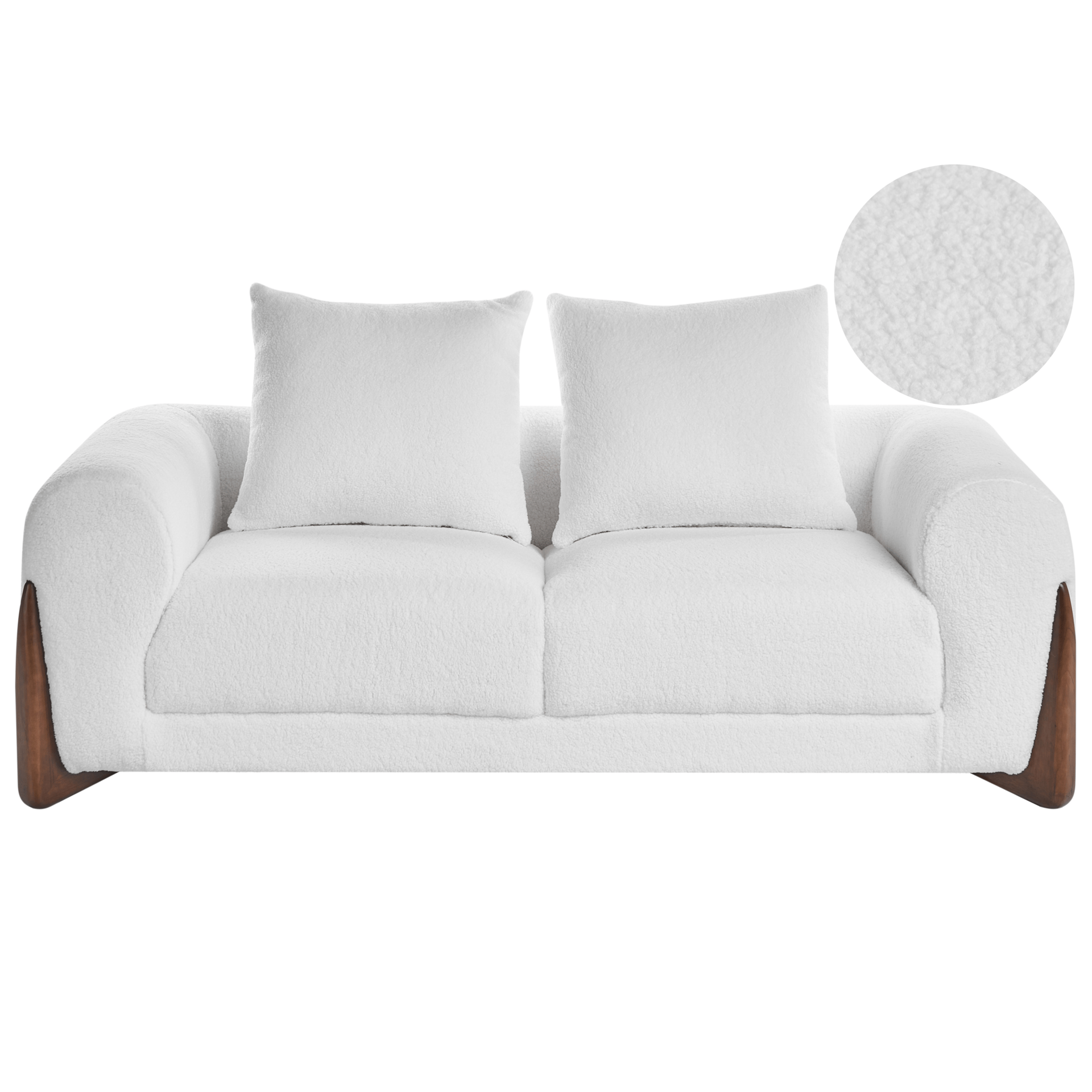 2-sits soffa Vinliden - Vit