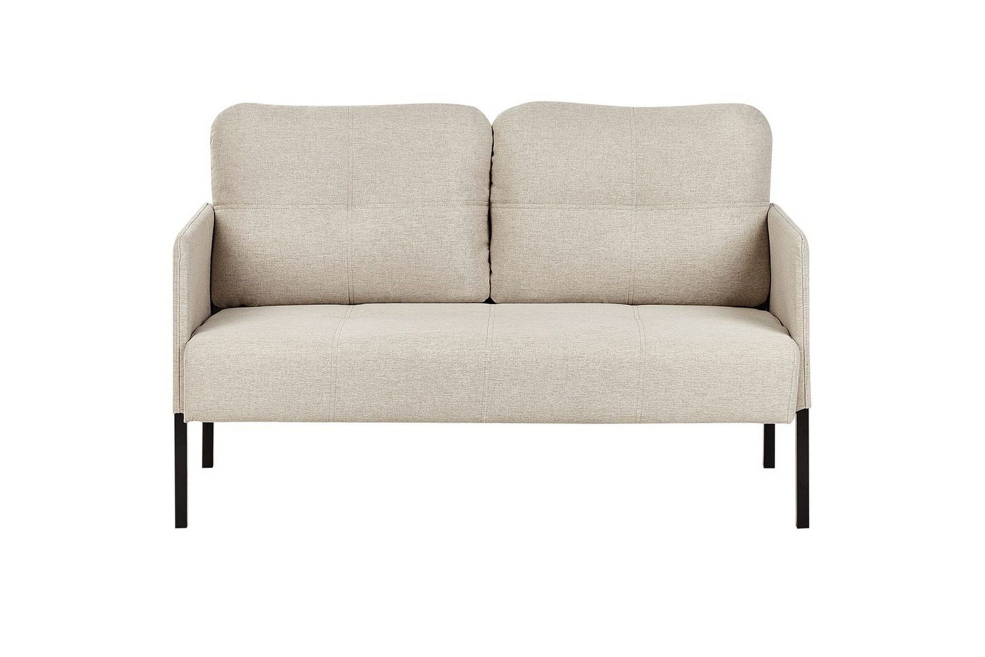 2-sitssoffa Lahti Beige, svart - Beige, svart