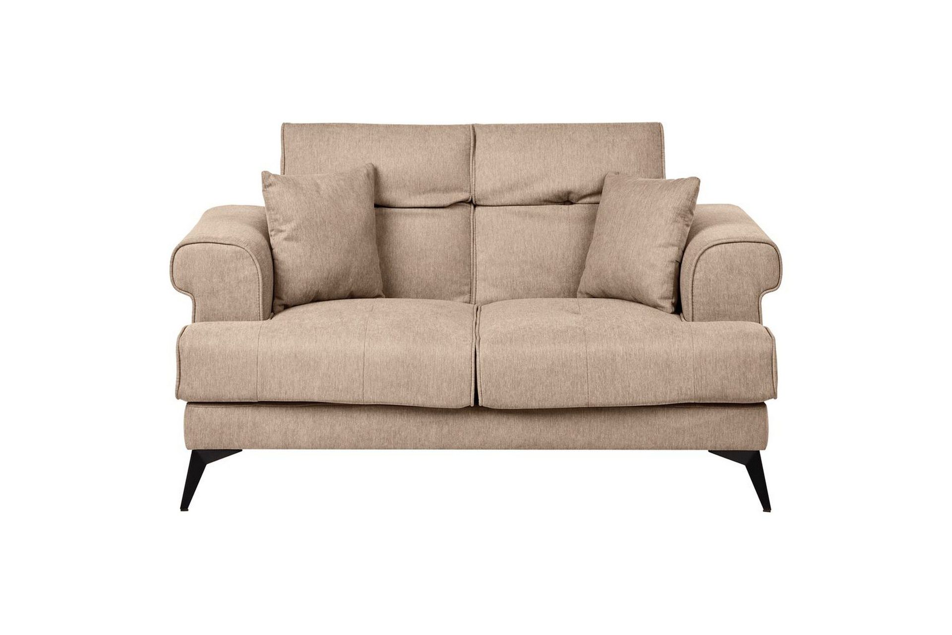 2-sitssoffa Skive Brun, Svart - Brun