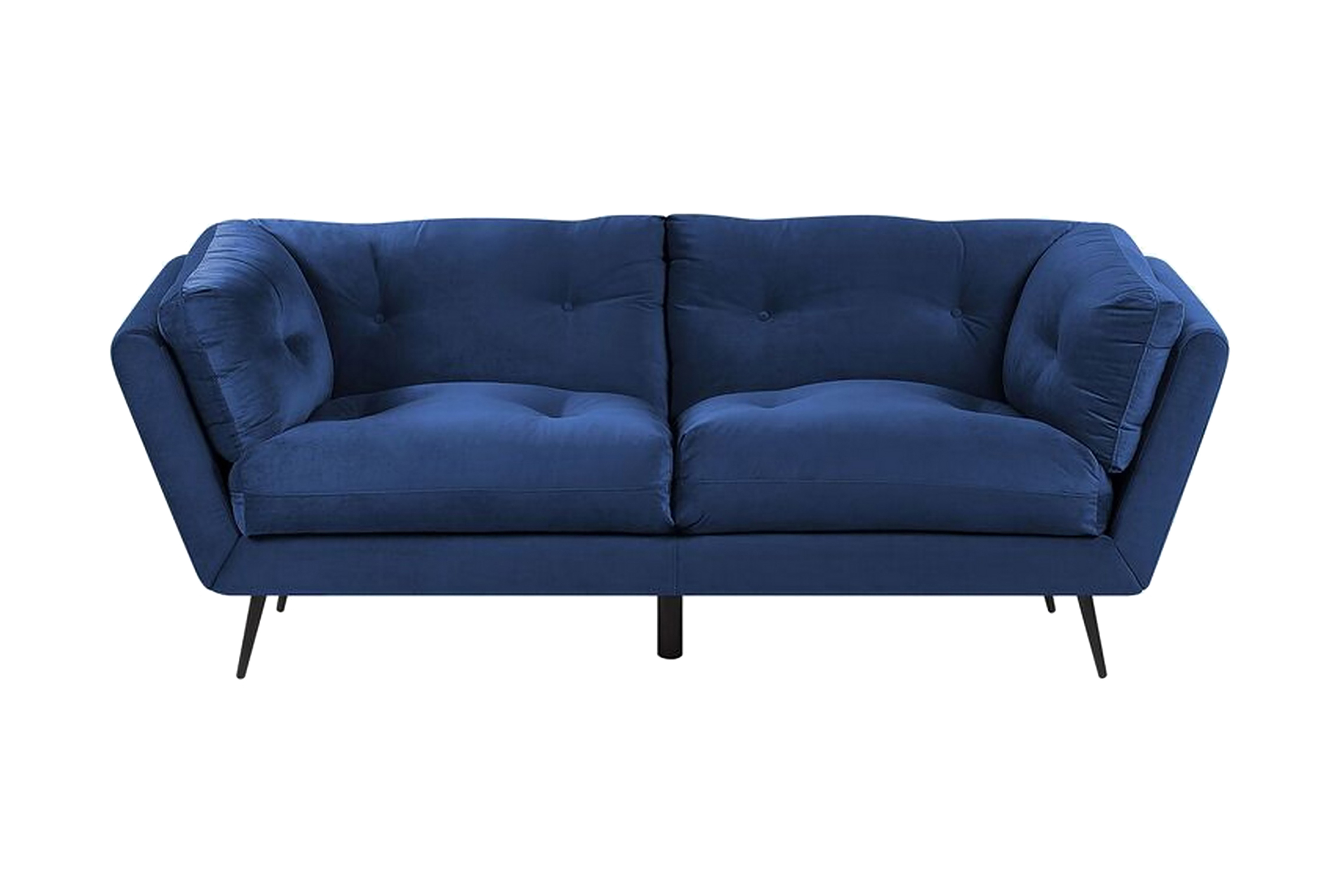 3-sits Soffa Evenes Sammet/Blå