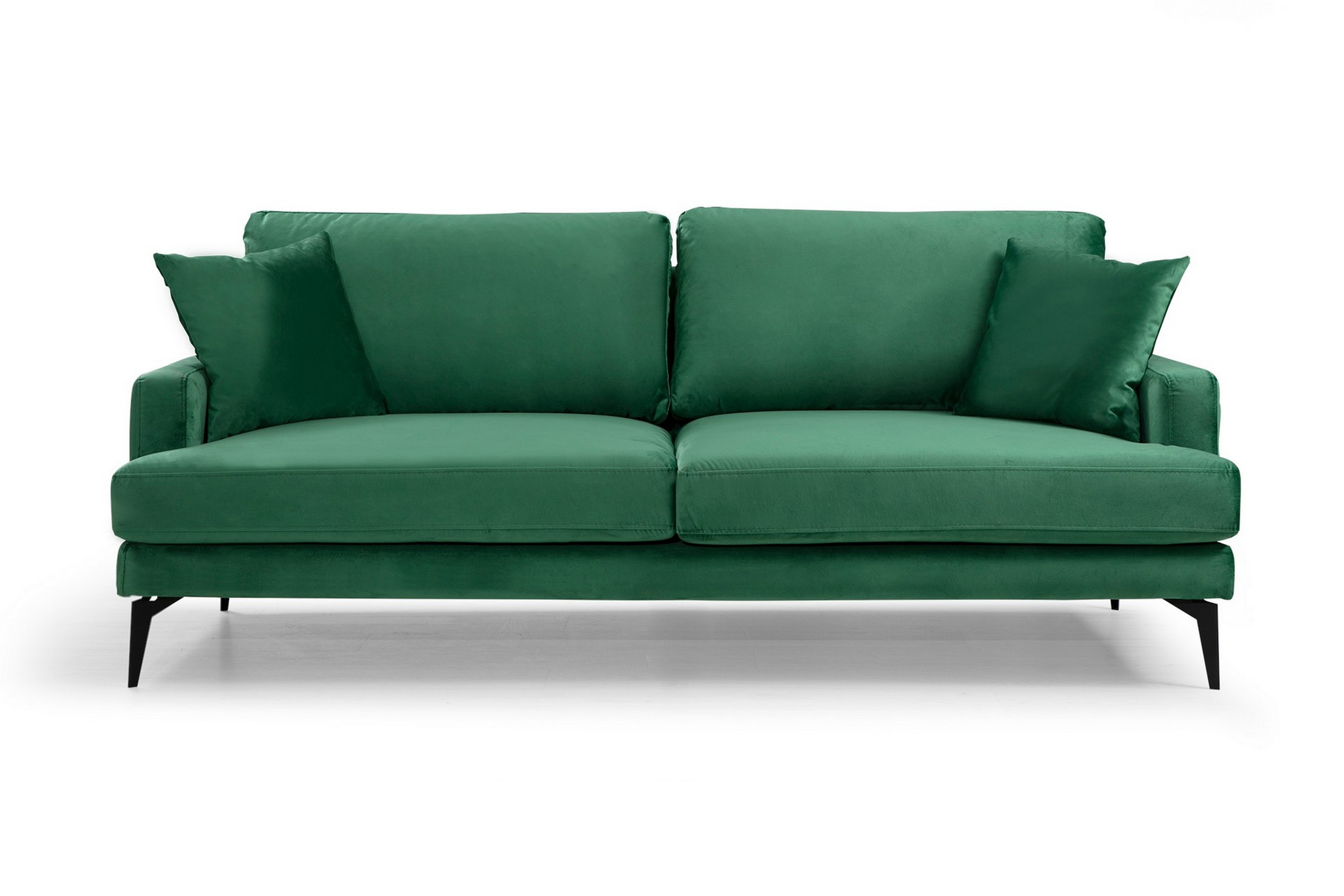 3-sits Soffa Naiomy Grön/Svart