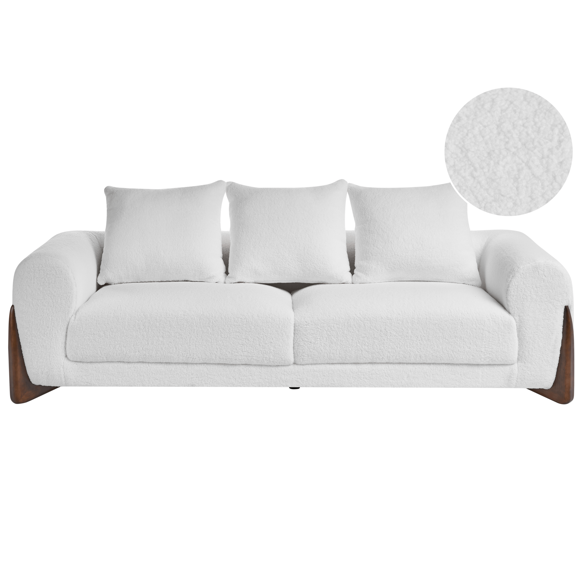 3-sits soffa Vinliden - Vit