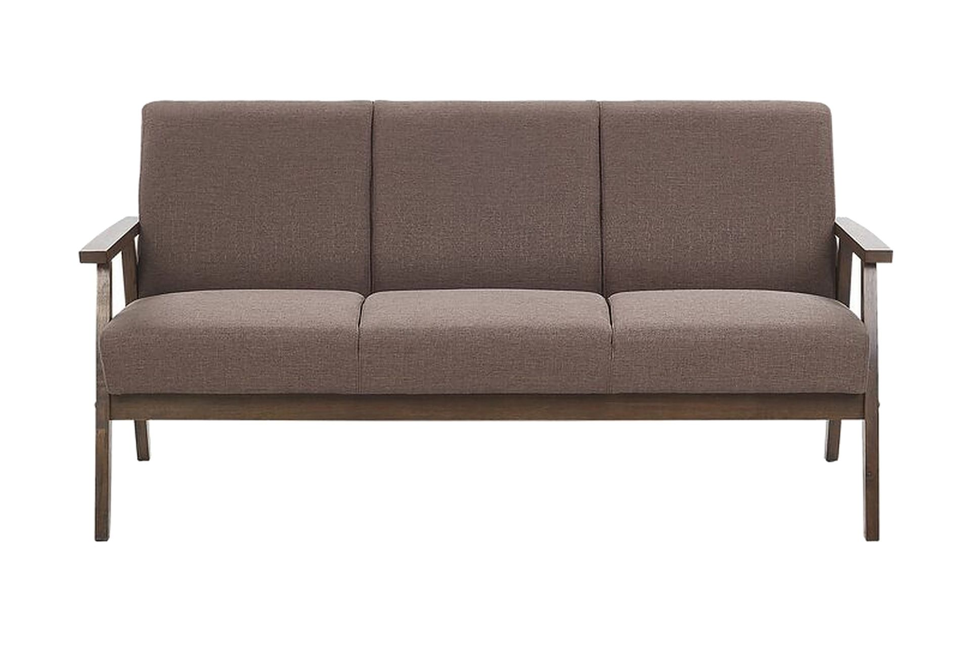 Asnes 3-sits Soffa - Brun