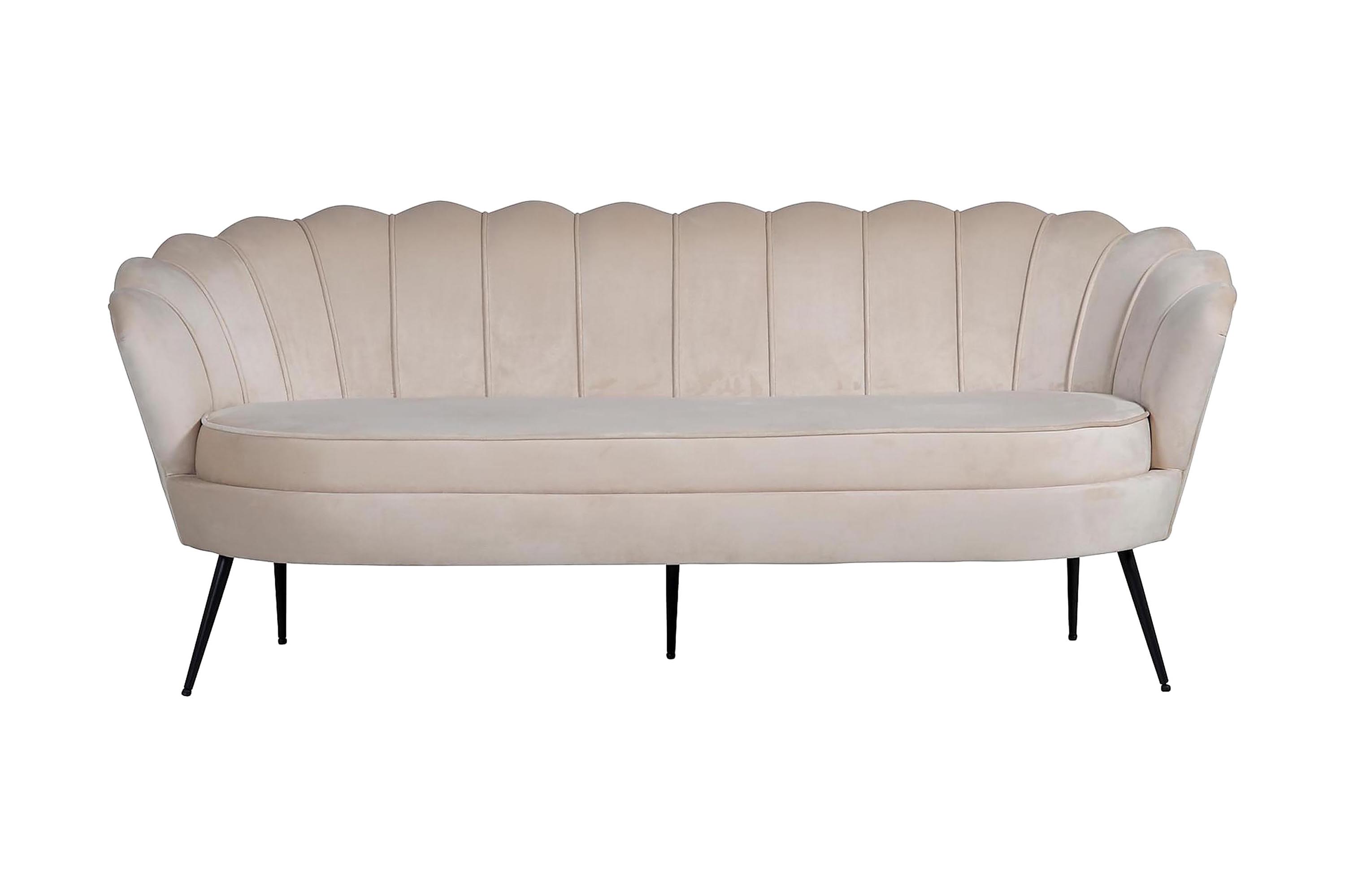 calais 3-sits soffa - beige