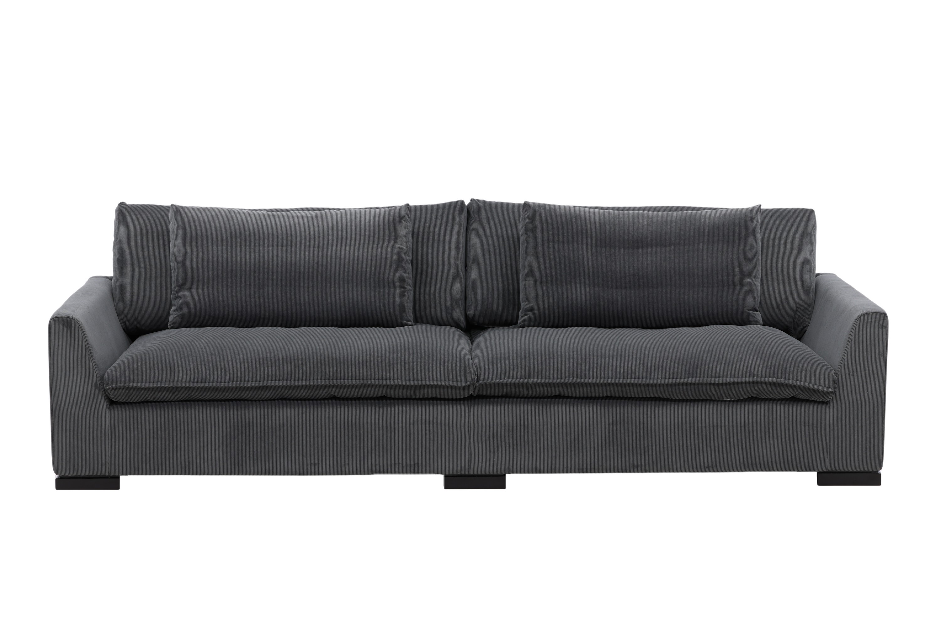 Durham 3-sits Soffa MörkgråManchester