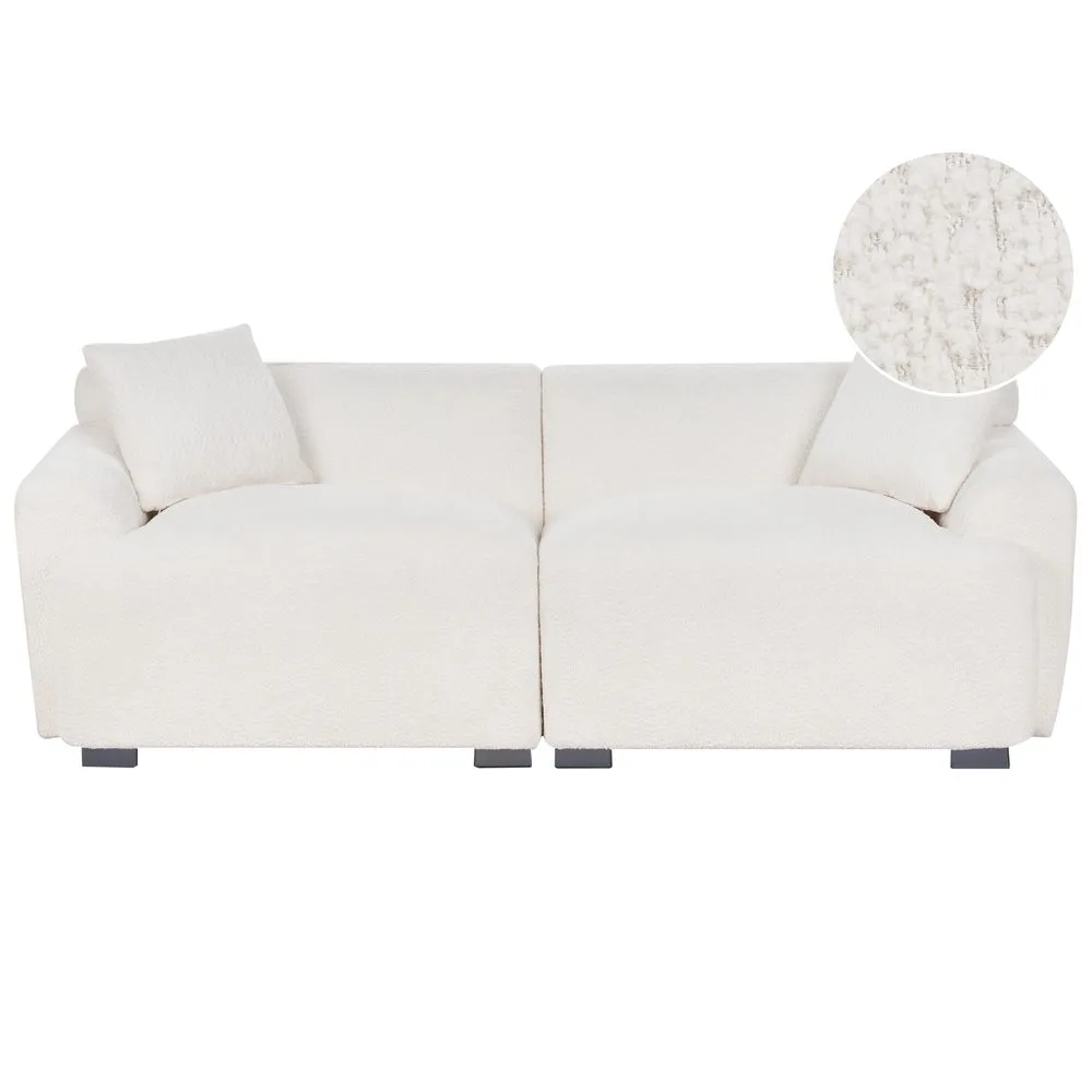 3-sits soffa Korio - Vit, Svart