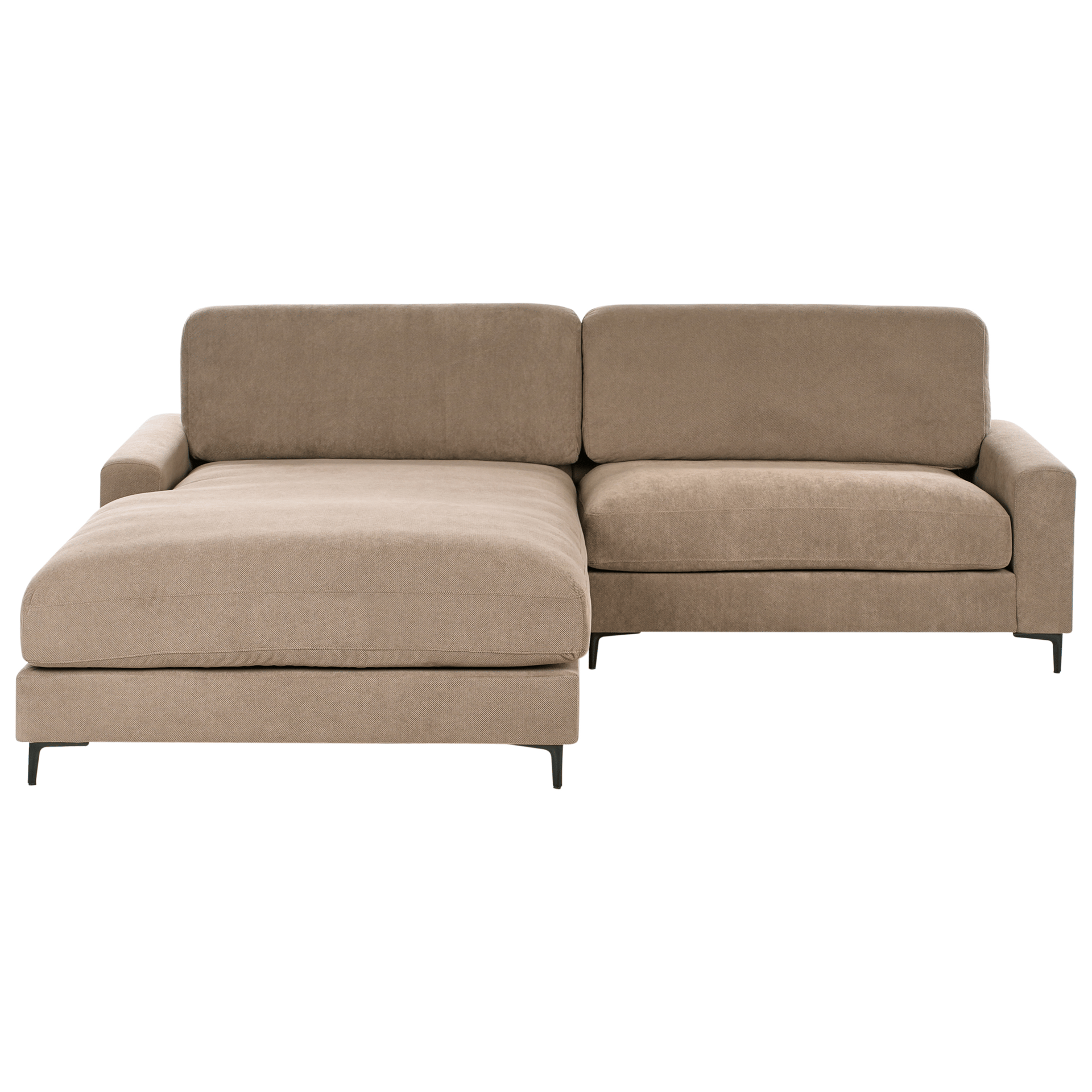 3-sits soffa Maloy Högervänd - Brun