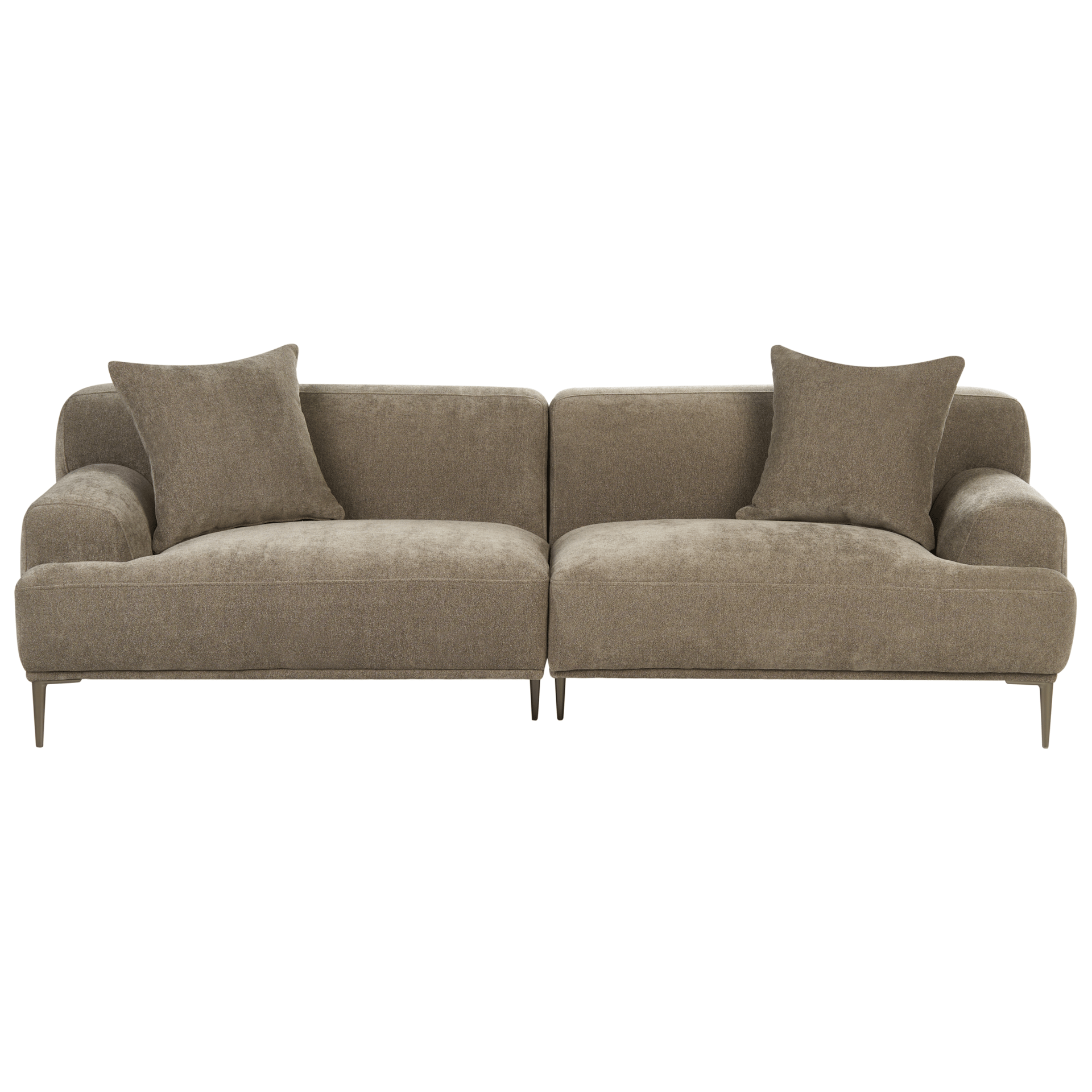 3-sits soffa Matila i Tyg - Brun