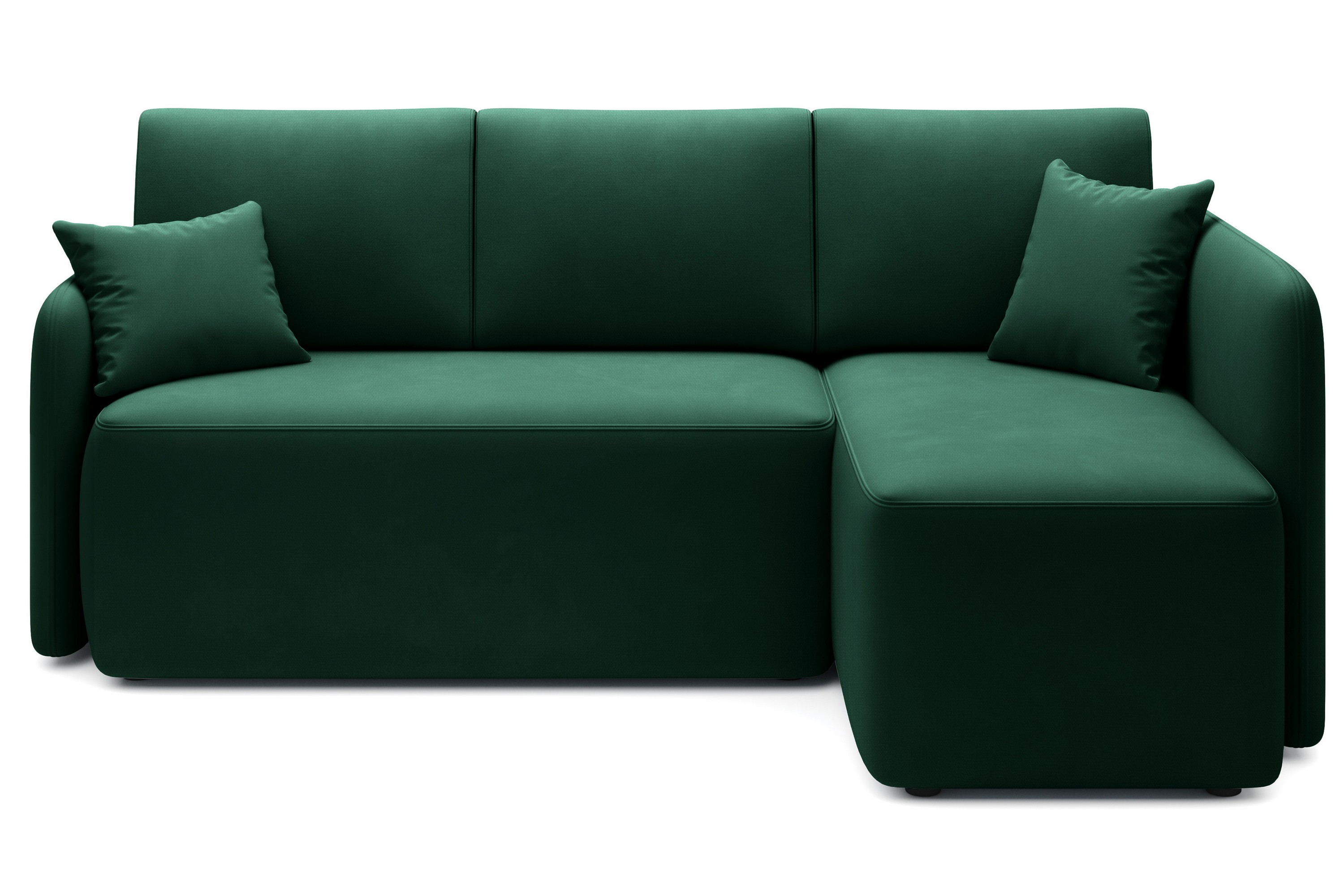 3-sits Soffa med Divan Hadson Grön