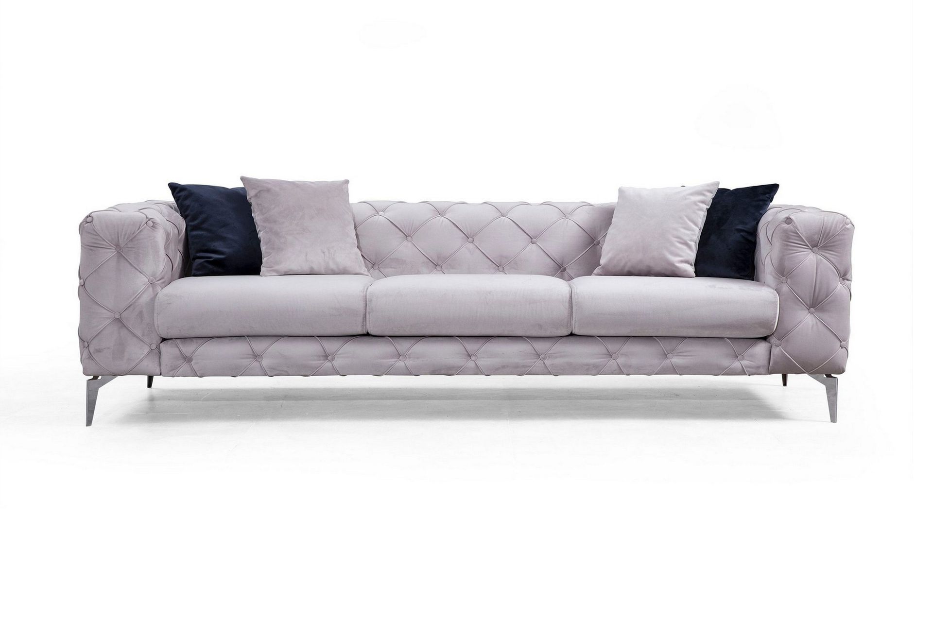 Mezonzo 3-sits Soffa - Ljusgr&aring;