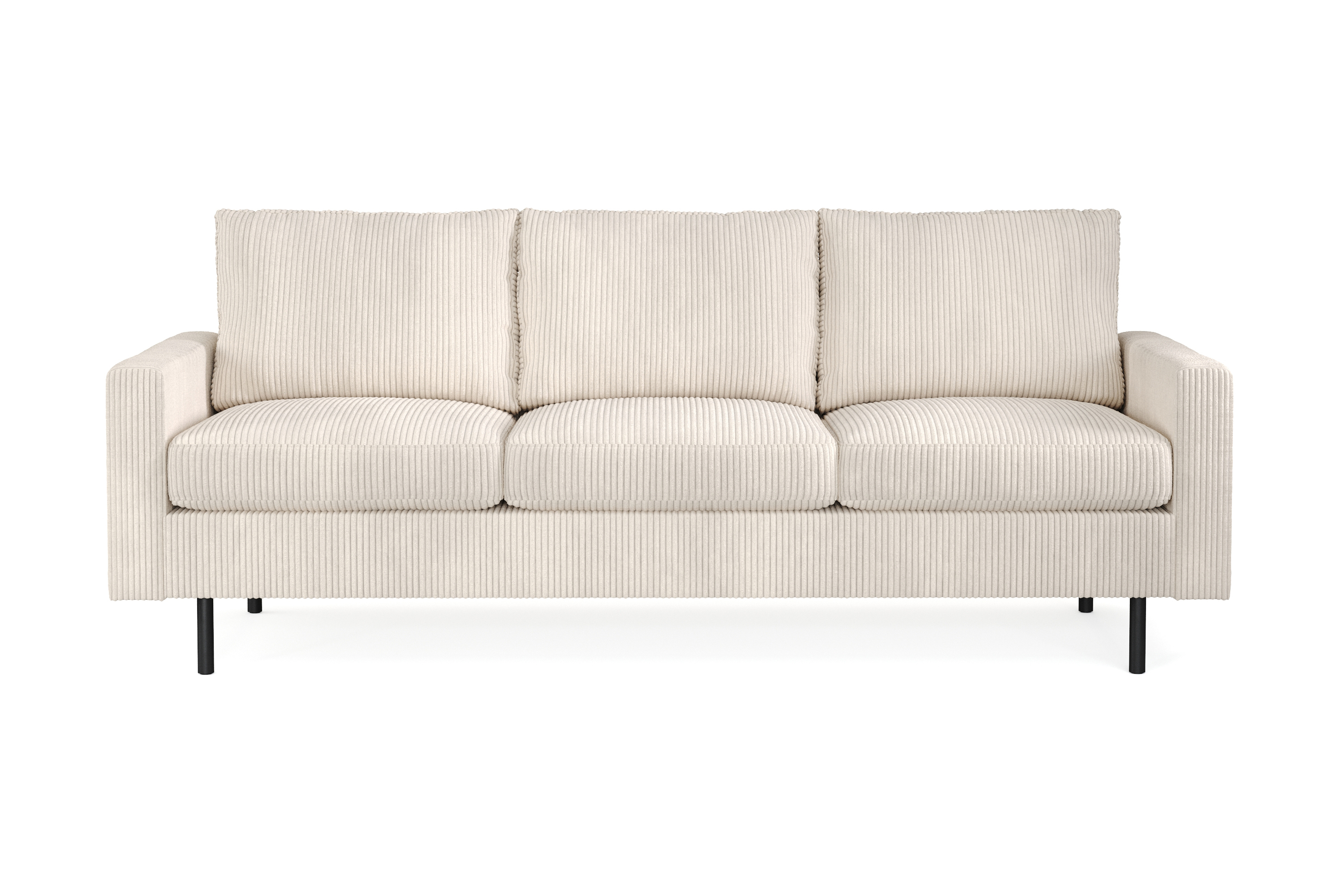 Peppe 3-sits Manchestersoffa Beige