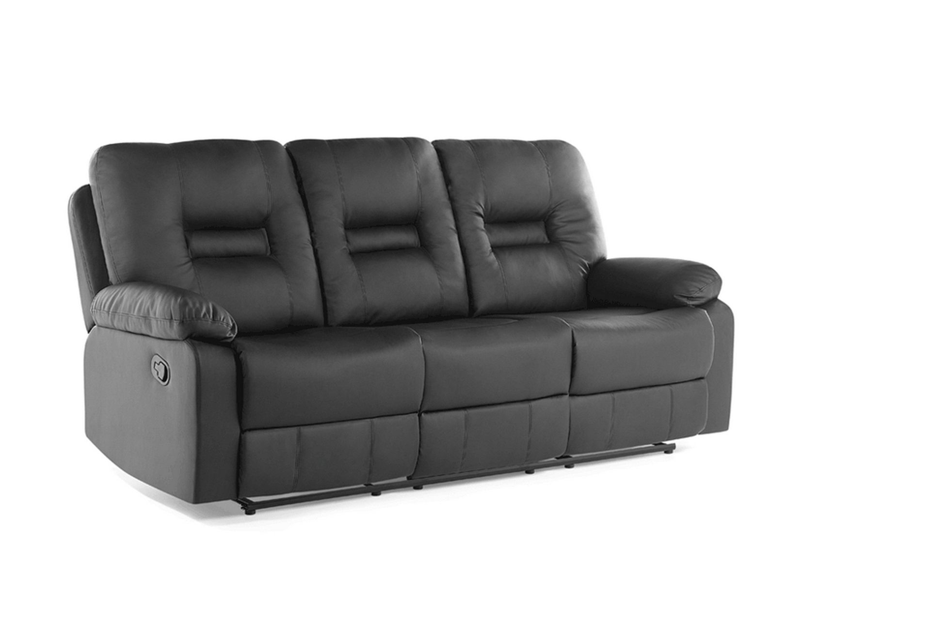 Rovik Soffa 3 Sits - Svart