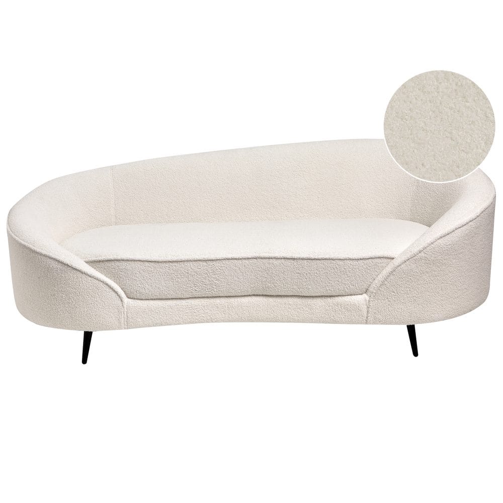 3-sits soffa Savar - Vit, Svart