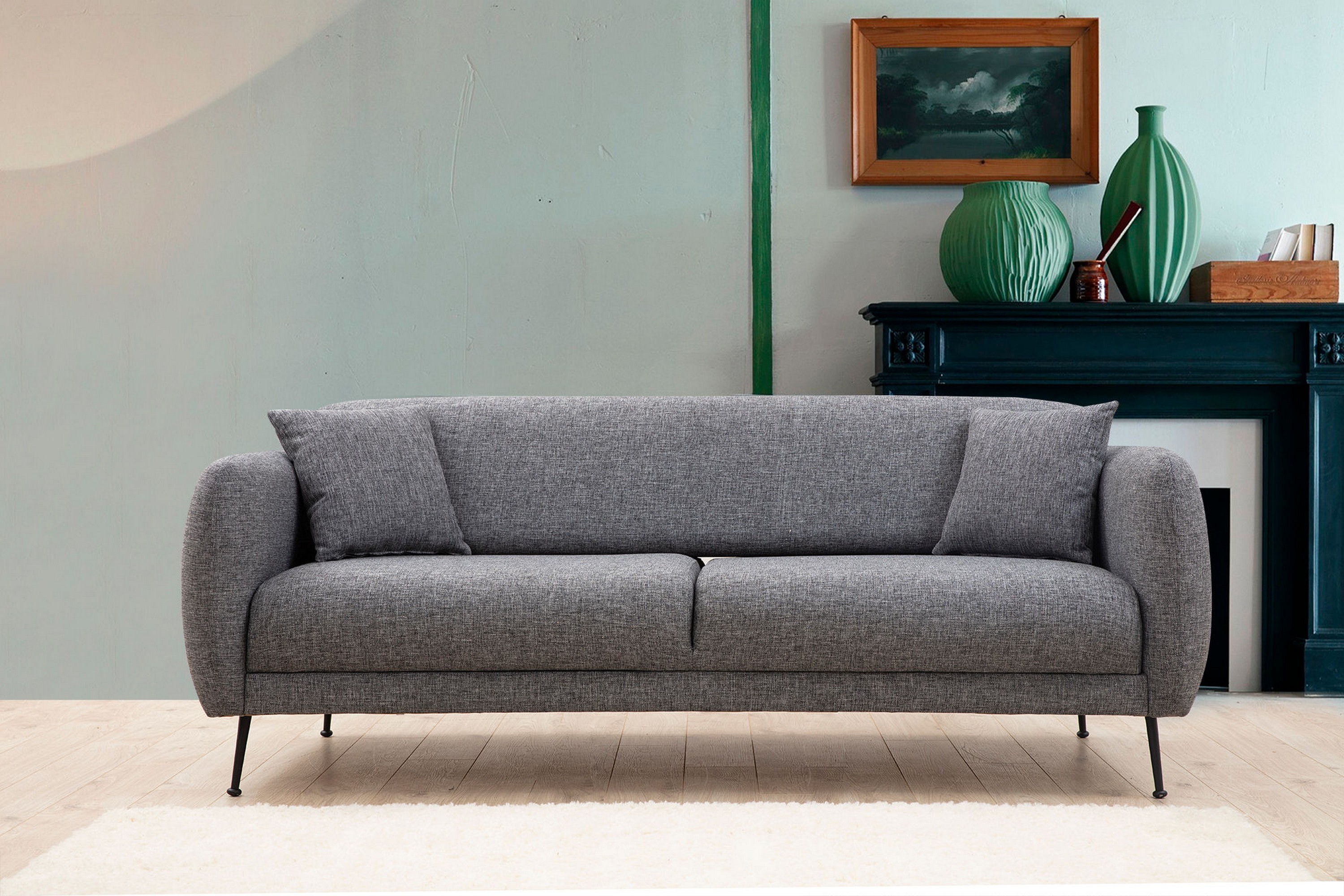 Soffa 3-sits Holdsworth Grå