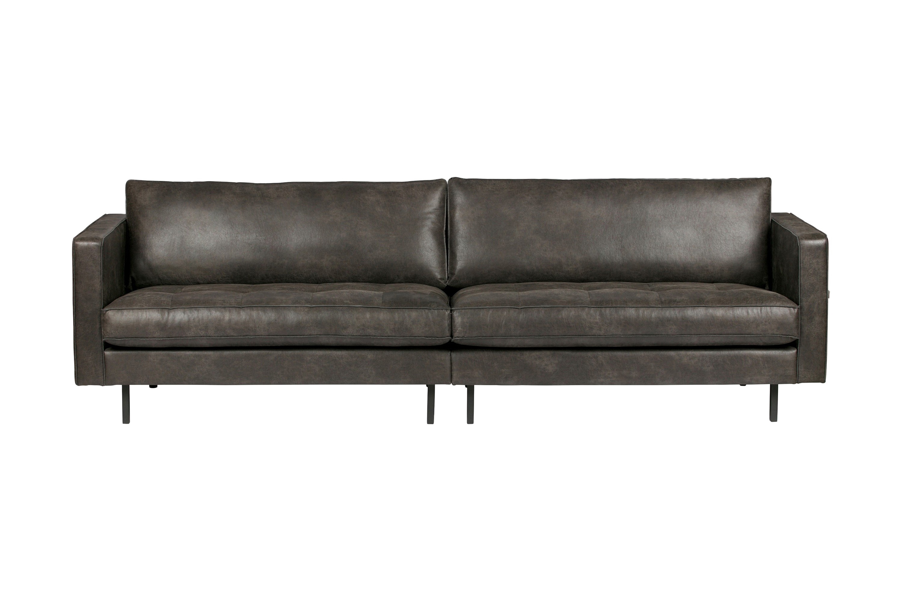 soffa dotty 3-sits - svart