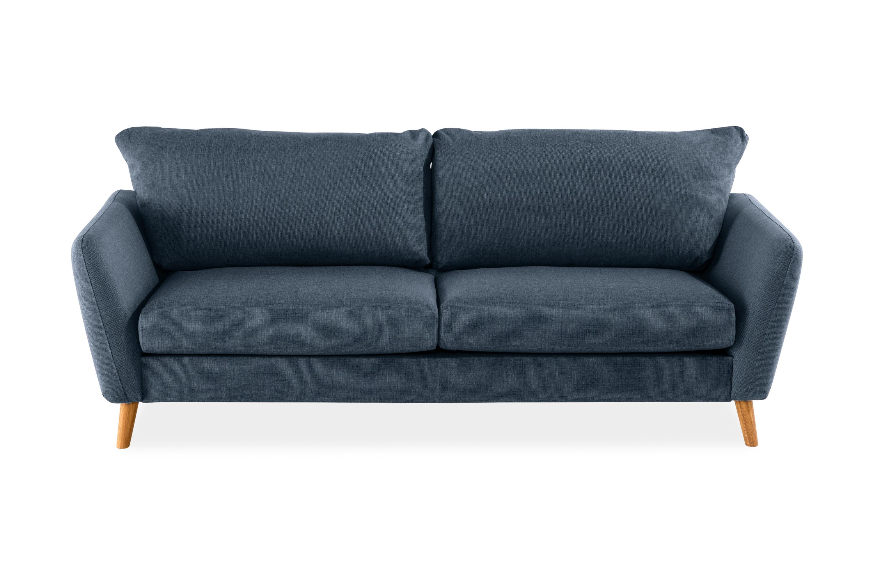 Trend 3-sits Tygsoffa Blå