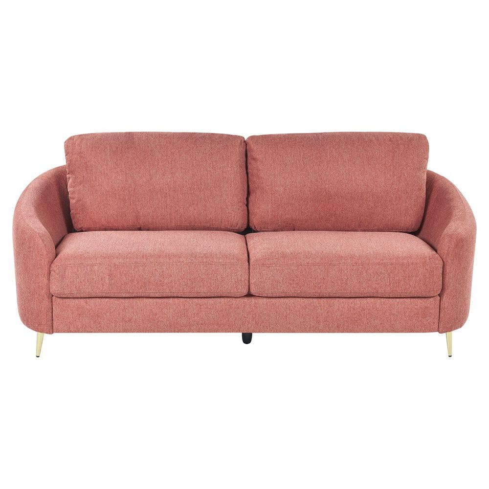 3-sits soffa Trosa - Rosa, guld