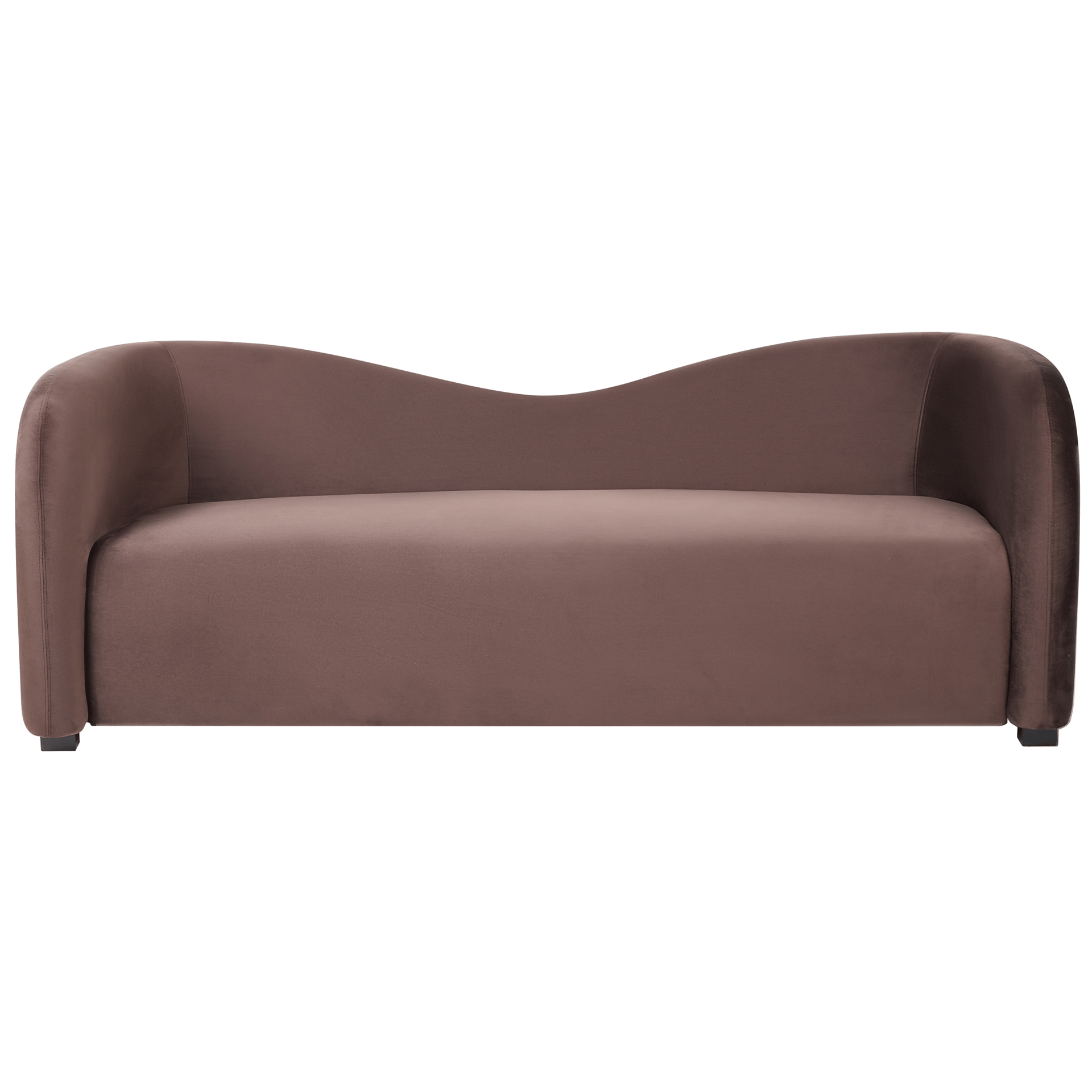 3-sits soffa Veltada - Mörkbrun
