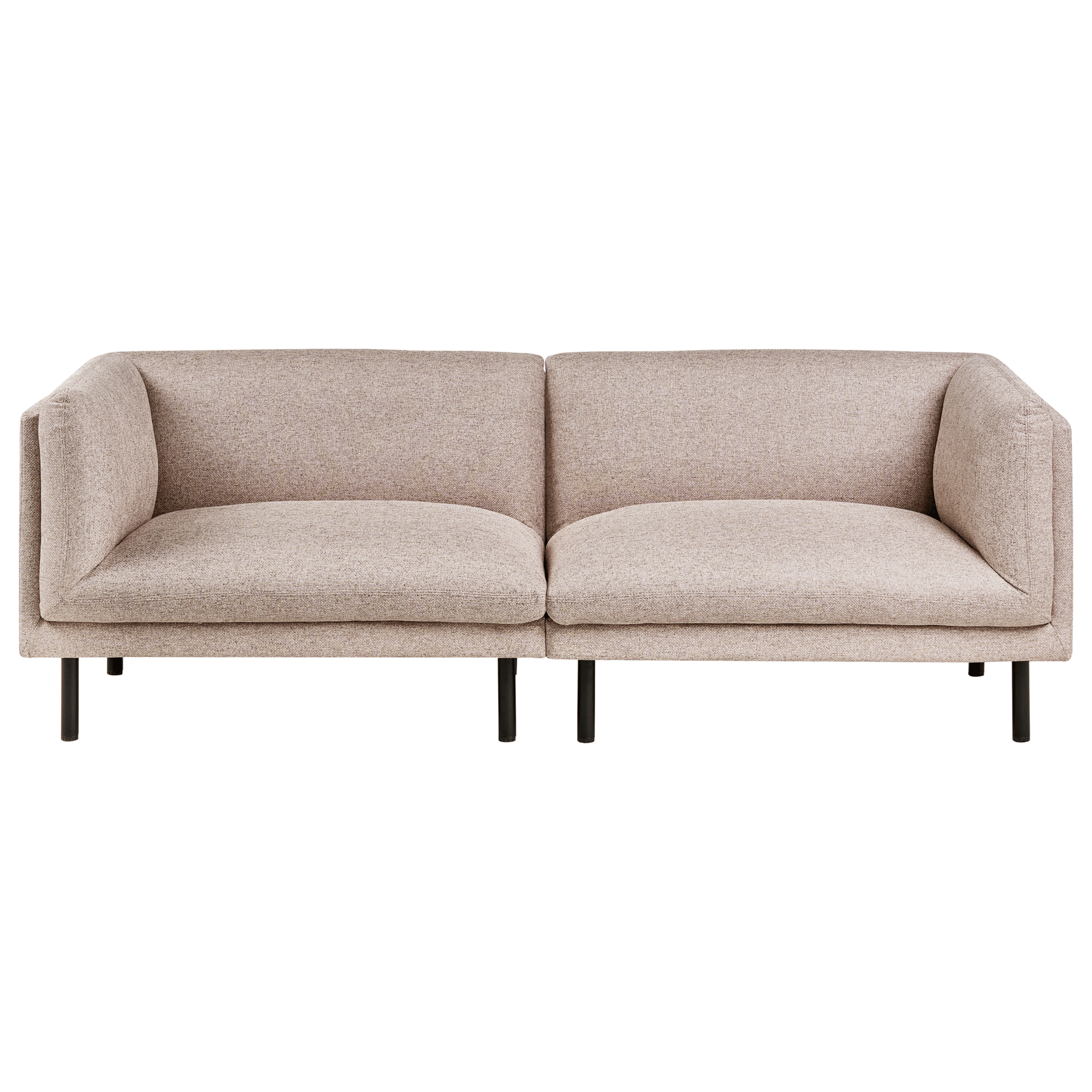 3-sits soffa Vorgod Tyg - Ljusbrun