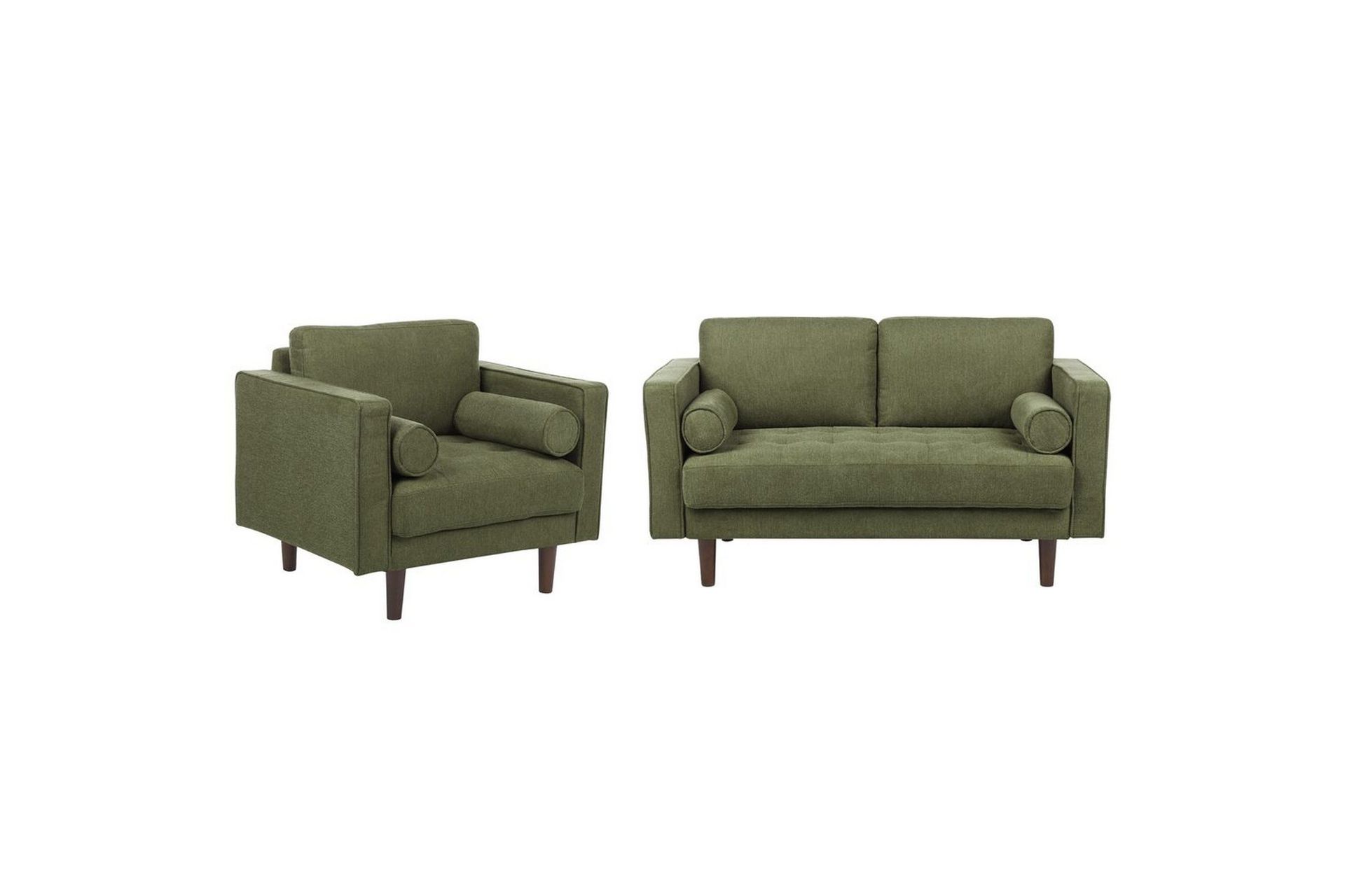 3-sits Soffgrupp Nurmo Gr&ouml;nt/m&ouml;rkt tr&auml; - Gr&ouml;nt/m&ouml;rkt tr&auml;