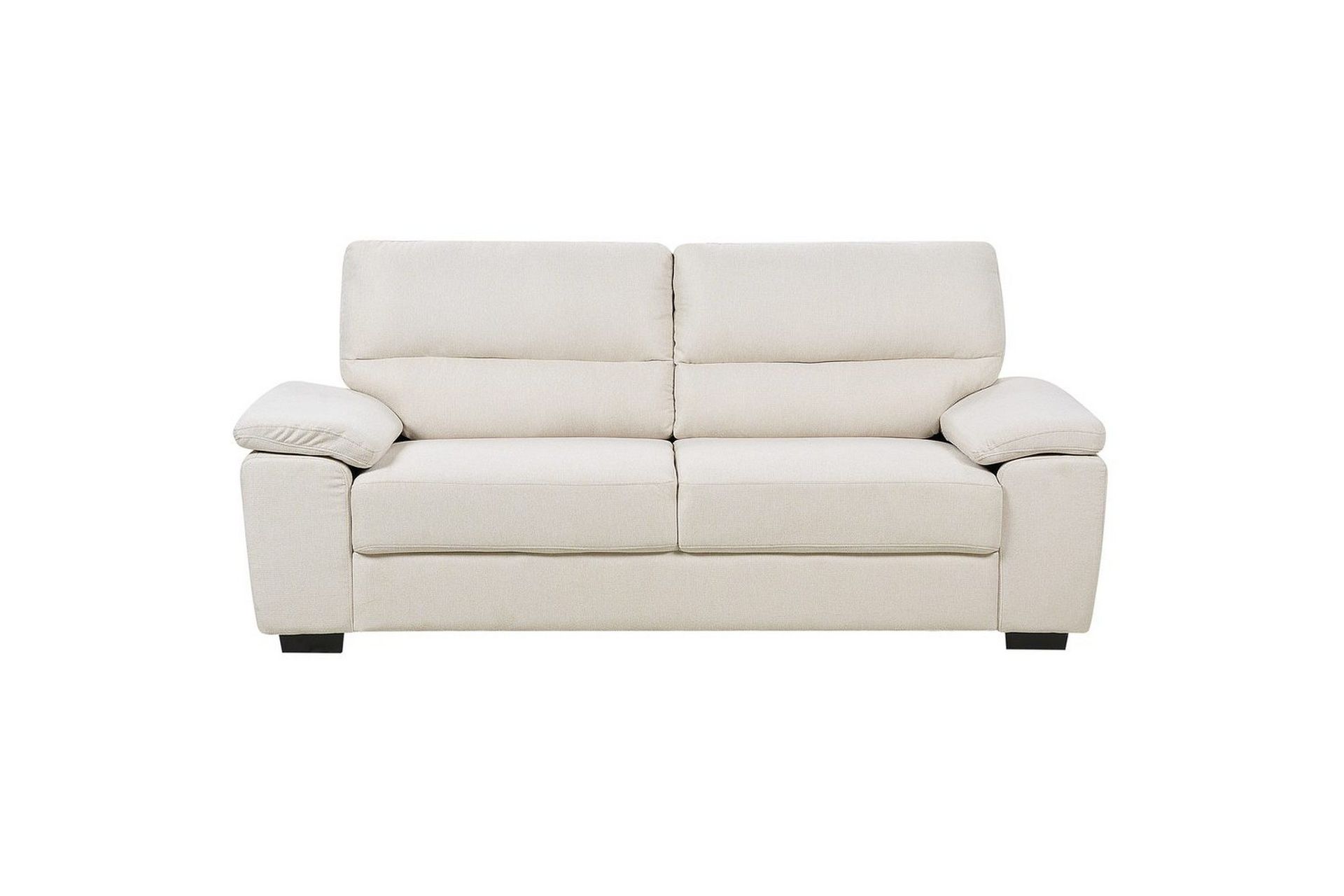 3-sitssoffa Vogar Beige, svart - Beige, svart