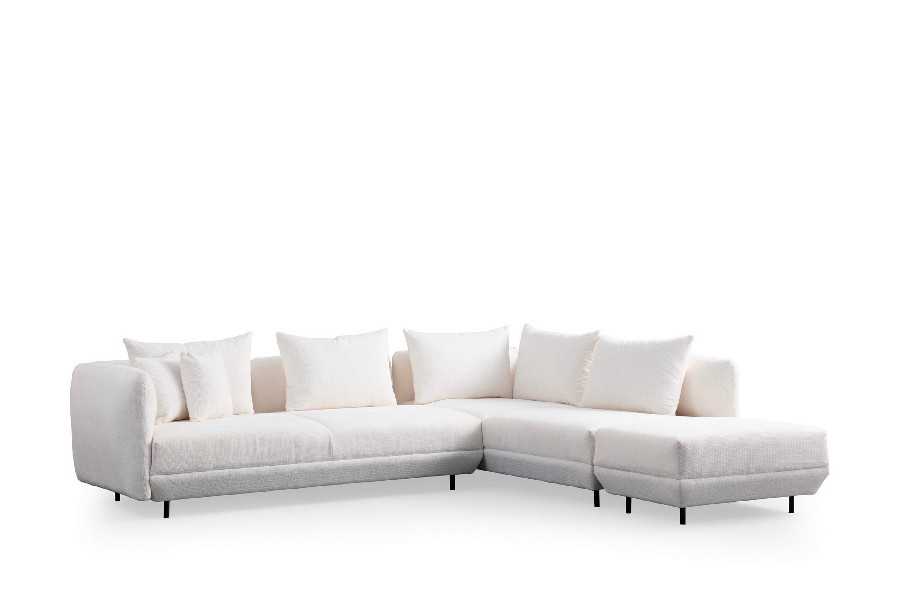 4-sits Soffa med Divan Floransa Vit