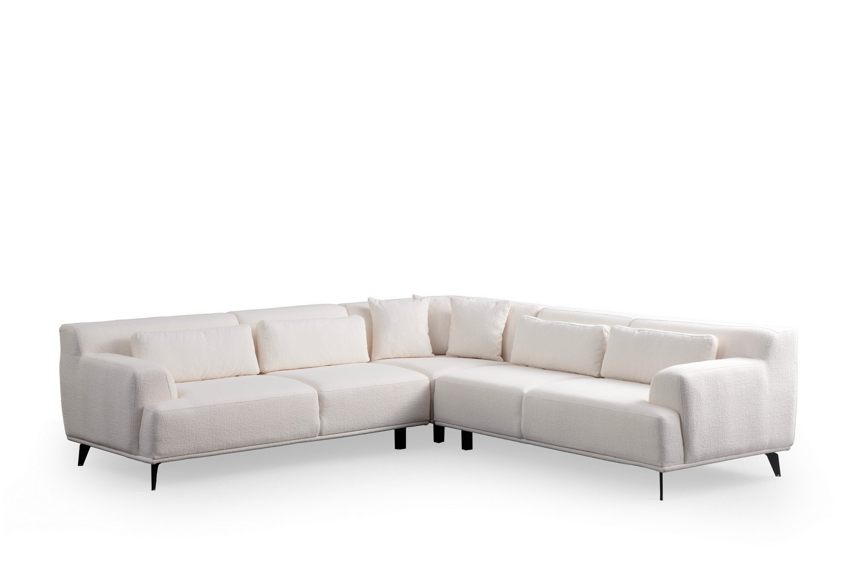 4-sits Soffa med Divan Jaguar Vit