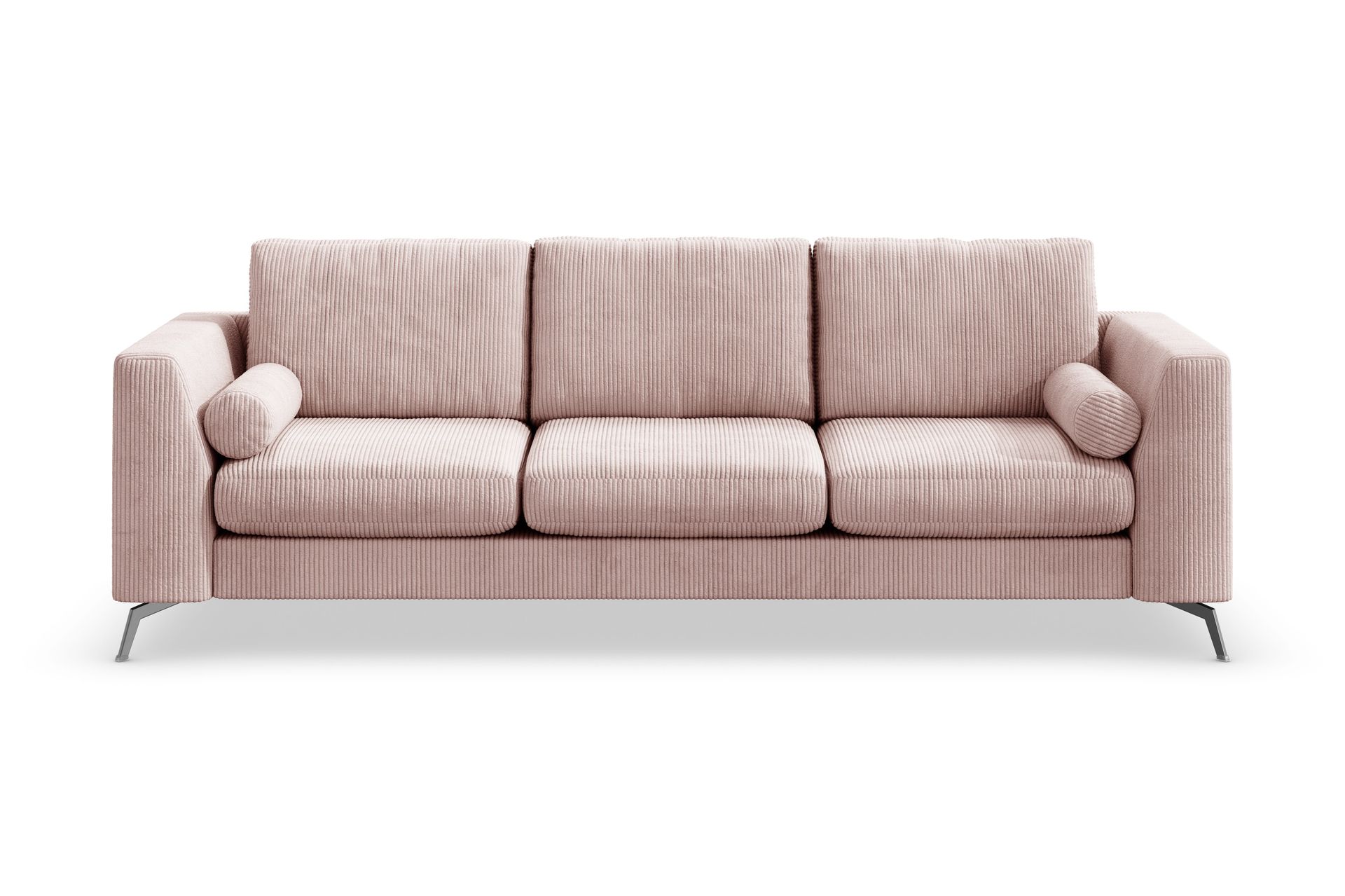 Ocean Lyx 4-sits Manchestersoffa - Rosa