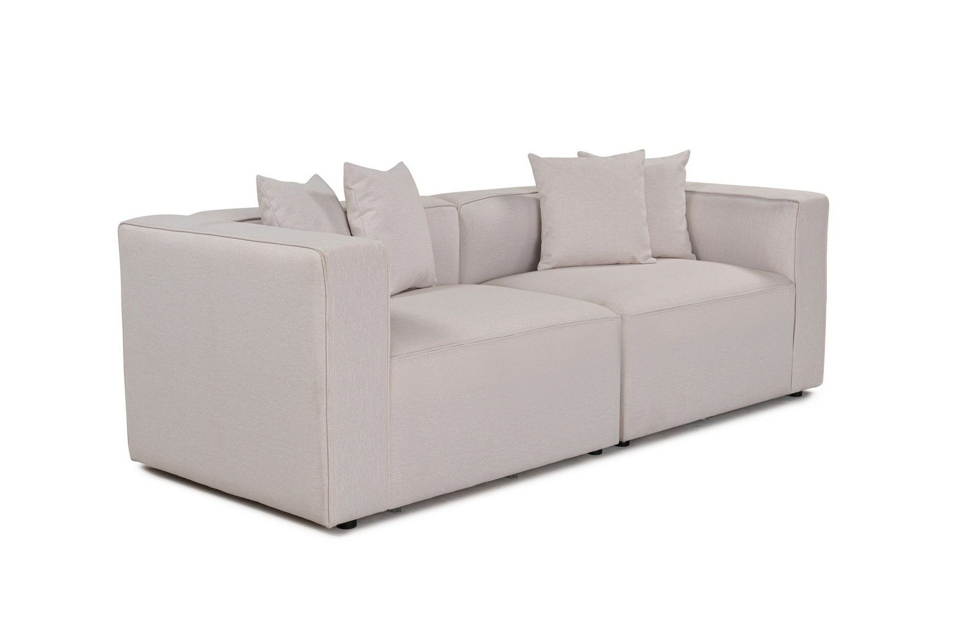 Abbas 2-sits Soffa - Ecru
