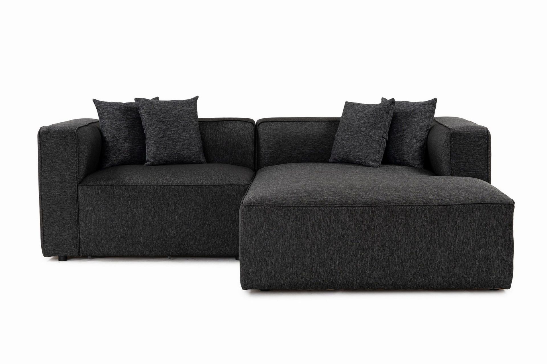 Abbas 4-sits Soffa med Divan - Antracit