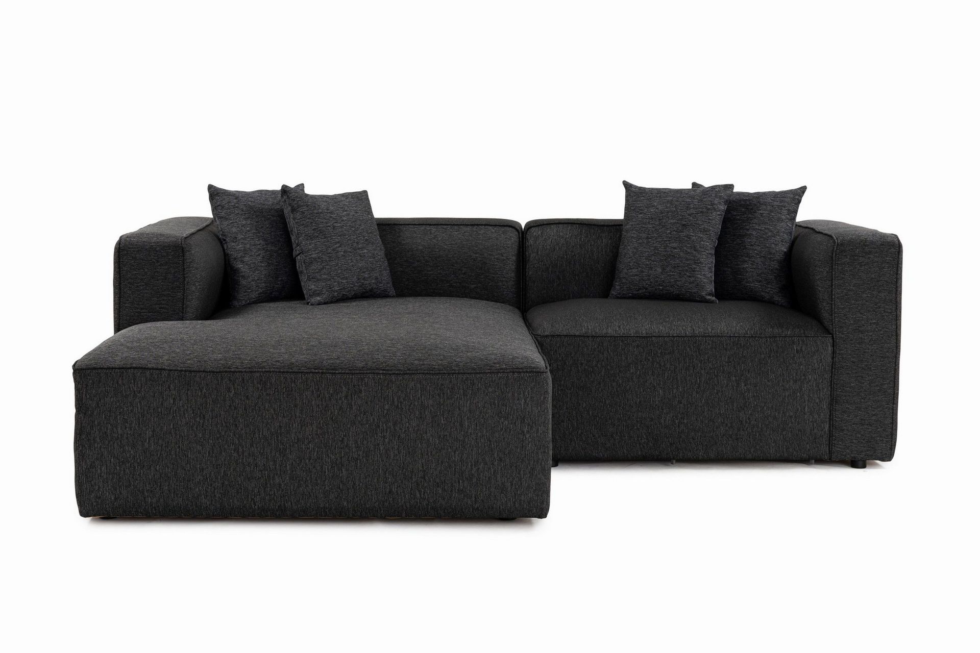 Abbas 4-sits Soffa med Divan - Antracit