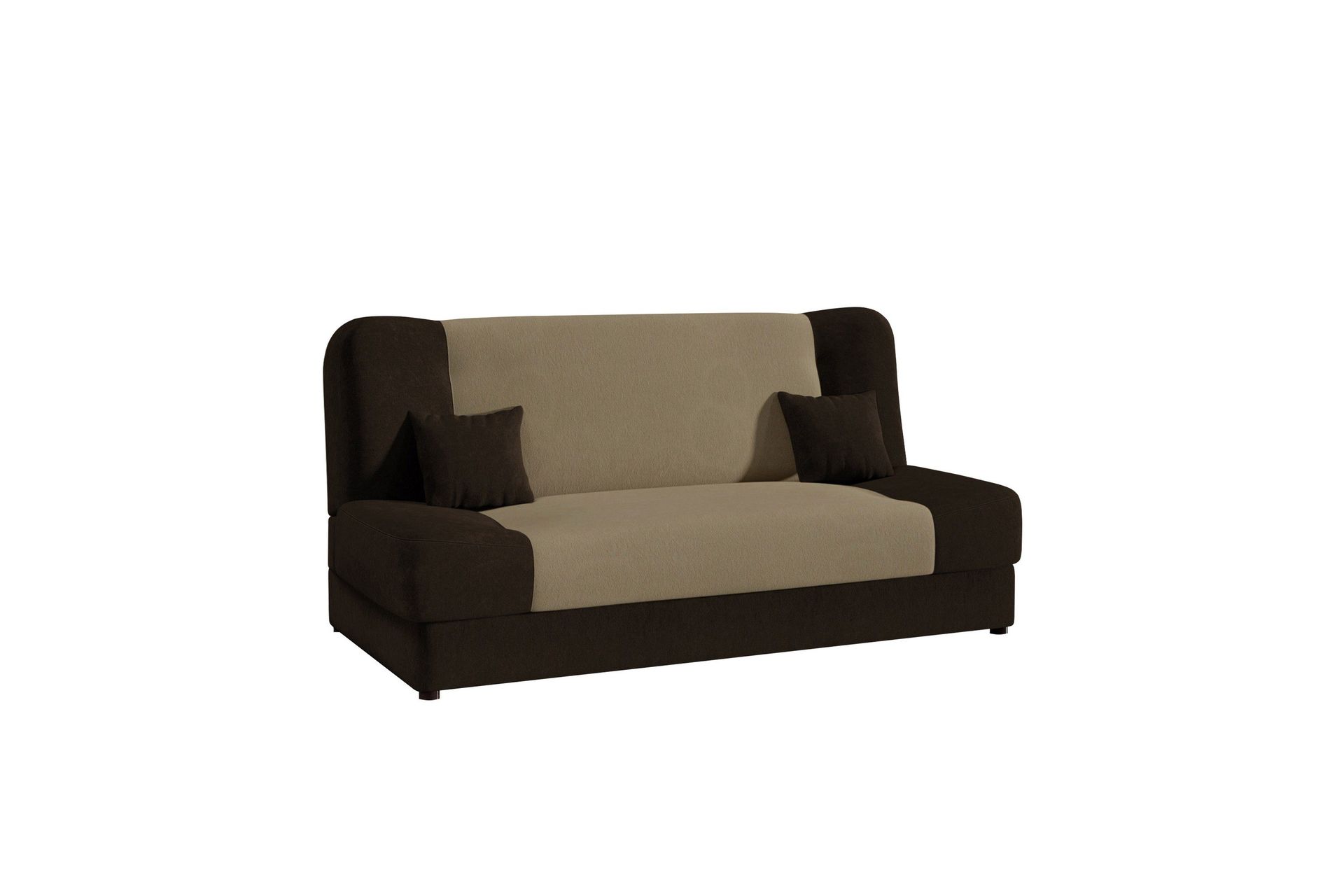 Abron Soffa 3-sits - Brun/Beige