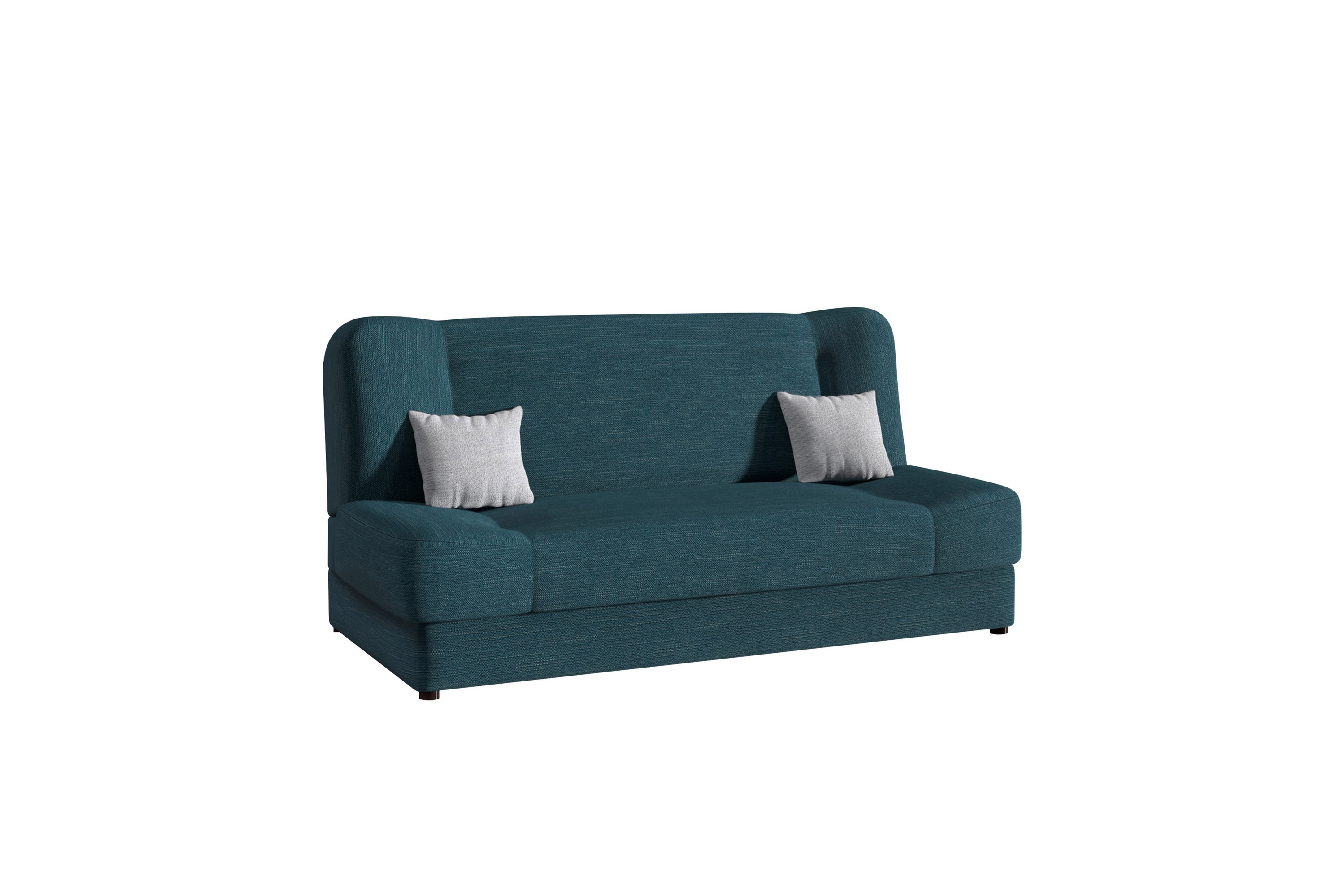 Abron Soffa 3-sits Turkos/Grå