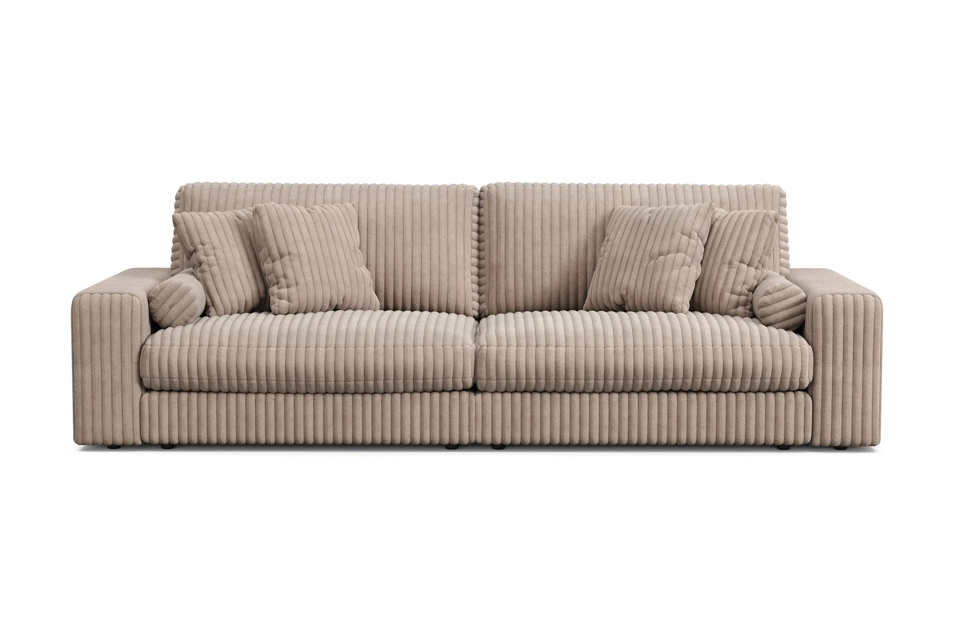 Adels&ouml; by Gynning 4-sits Djup Soffa i bred Manchester - Greige
