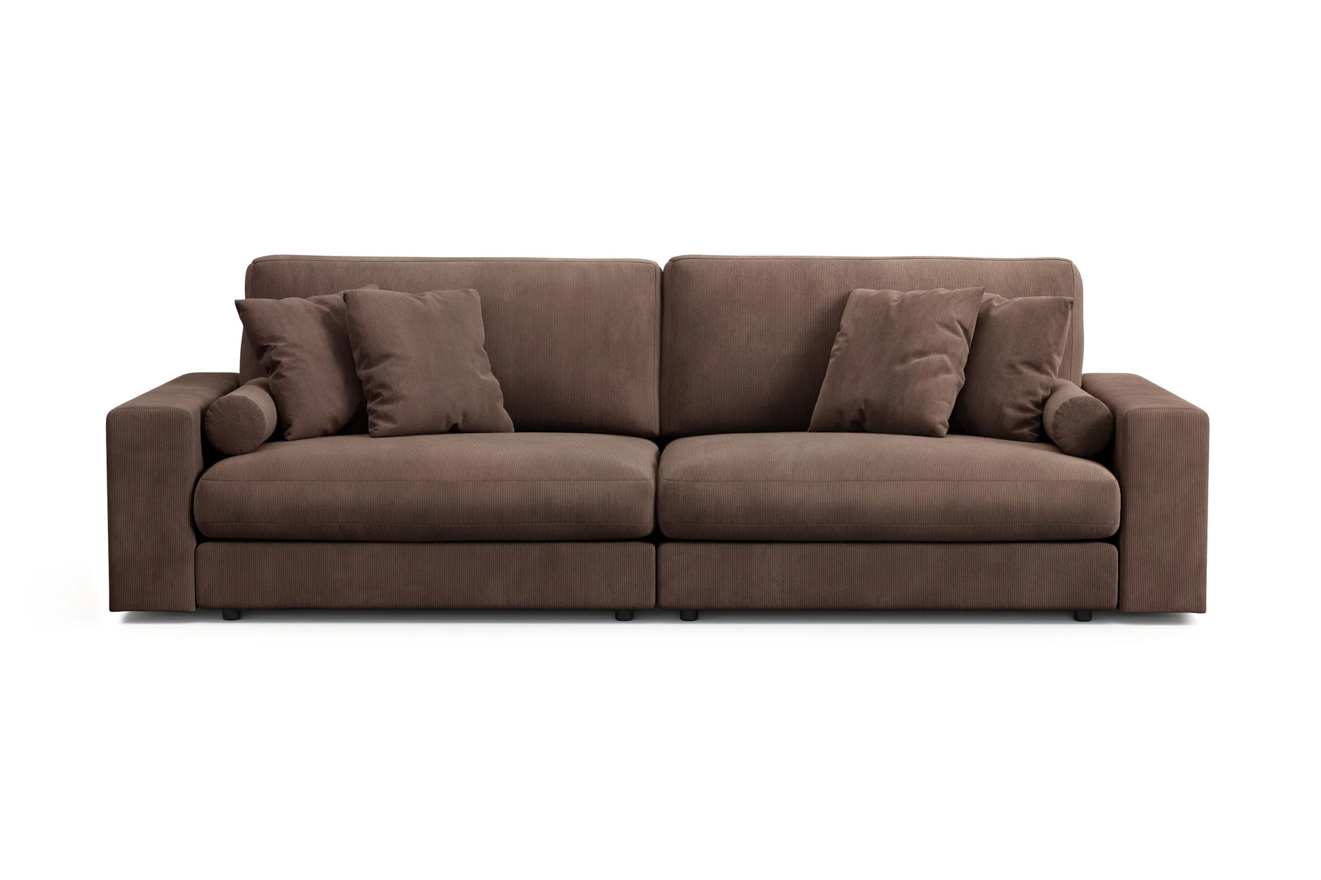 Adels&ouml; by Gynning 4-sits Djup Soffa i Manchester - Brun