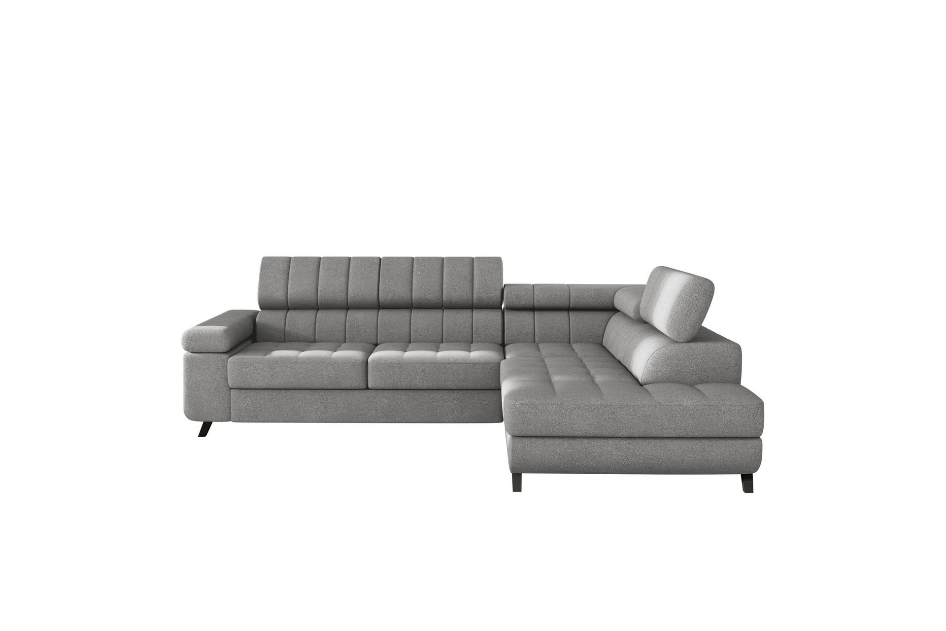 Amshyttan Soffa med Sch&auml;slong 3-sits - Gr&aring;