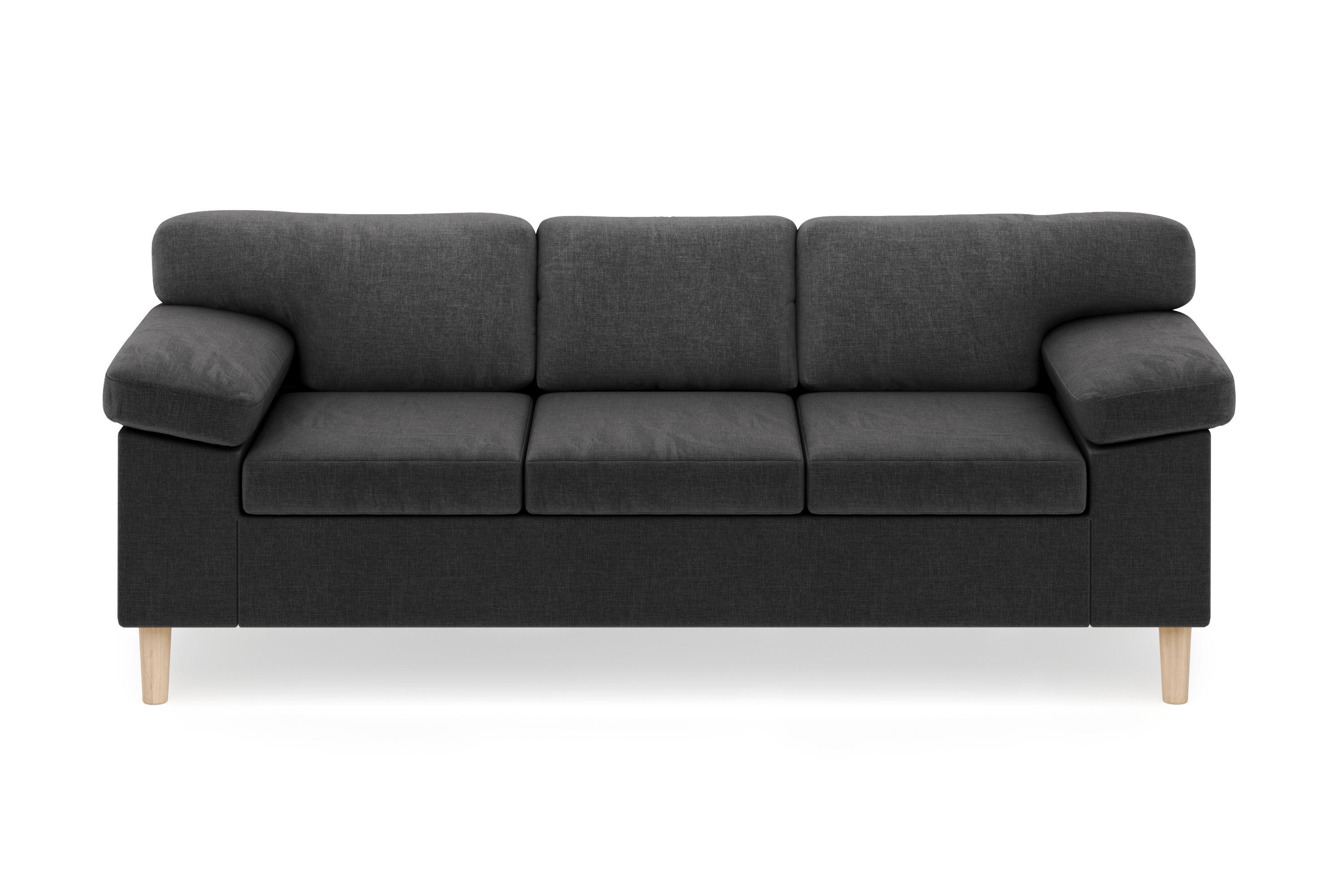 Askerod 3-sits Soffa Grå